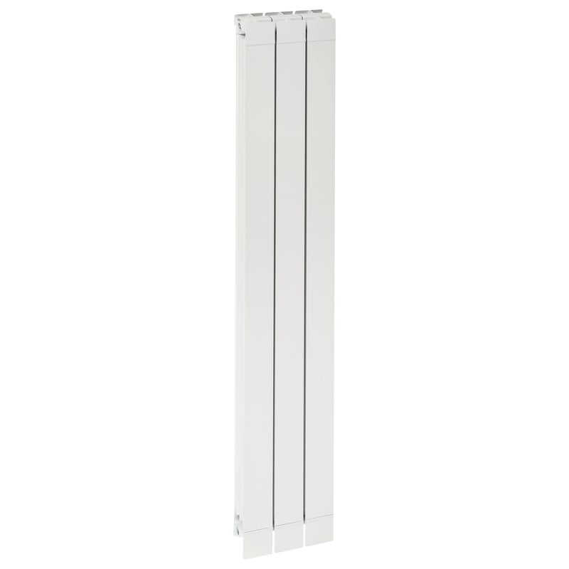 Grzejnik dekoracyjny 206.6x24 cm Biały 324W Roz 200cm 16 Bar GARDA FONDITAL