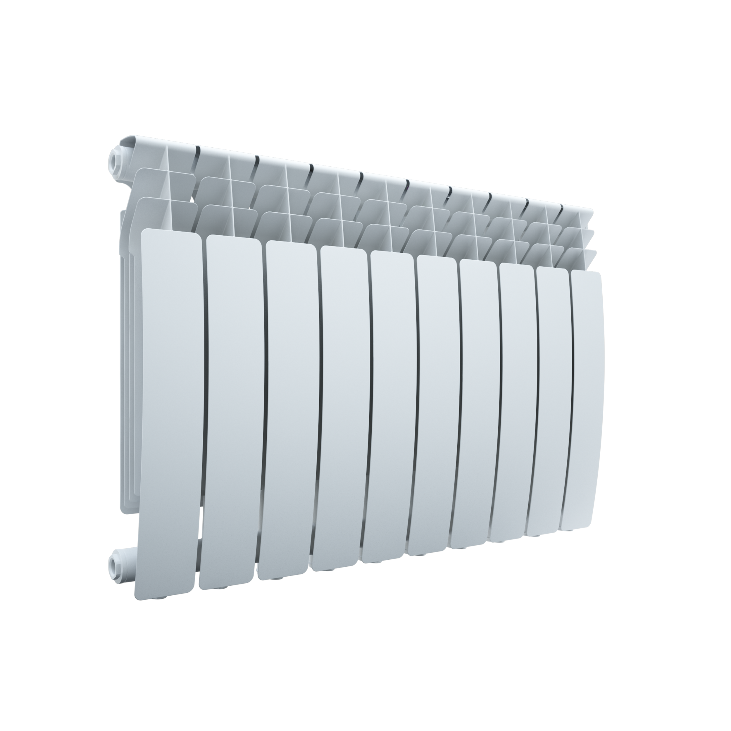 Grzejnik LATUS 57.5x80 cm WHITE MAT 1125W Roz 50cm 16 Bar TERMA