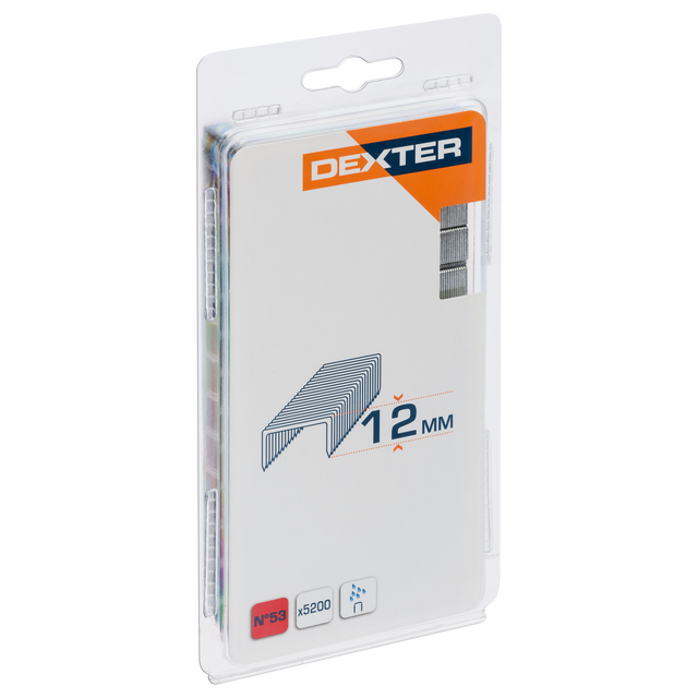 Zszywki Typ 53 5200 szt. 11.4 / 12 mm Dexter