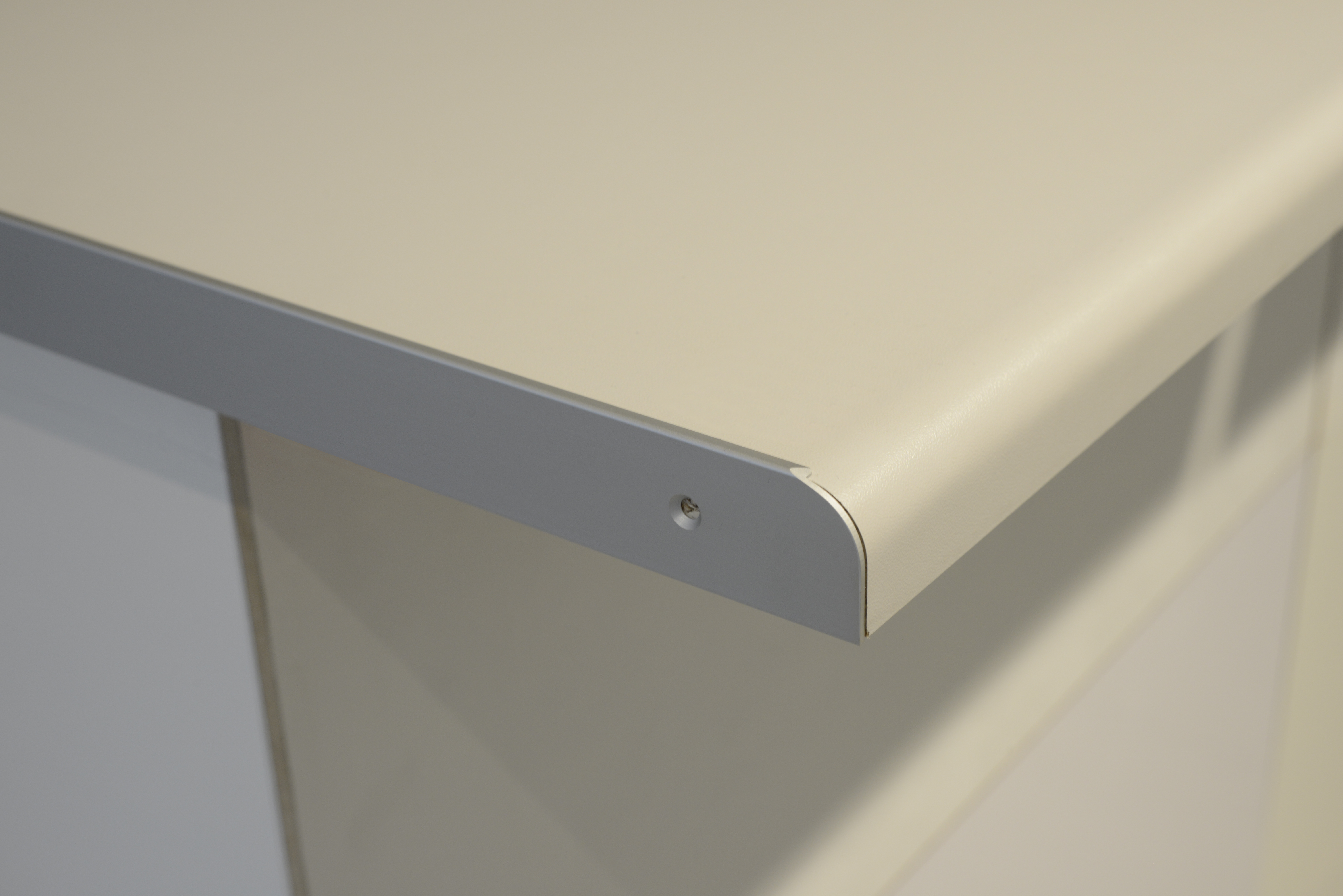 Listwa aluminiowa boczna srebrna L R13 2.8x60 cm Biuro Styl - 2