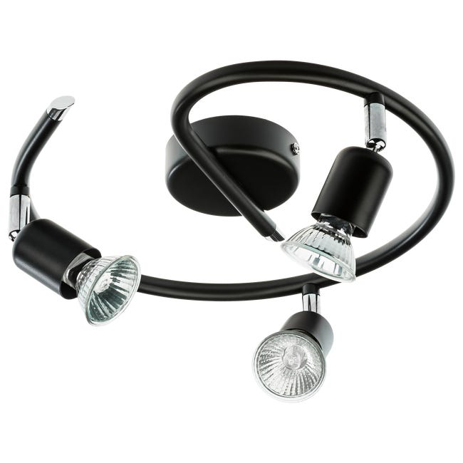 Spirala basic czarna gu10 45298351