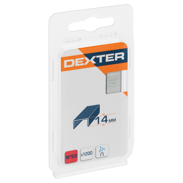 Zszywki Typ 53 1200 szt. 11.4 / 14 mm Dexter