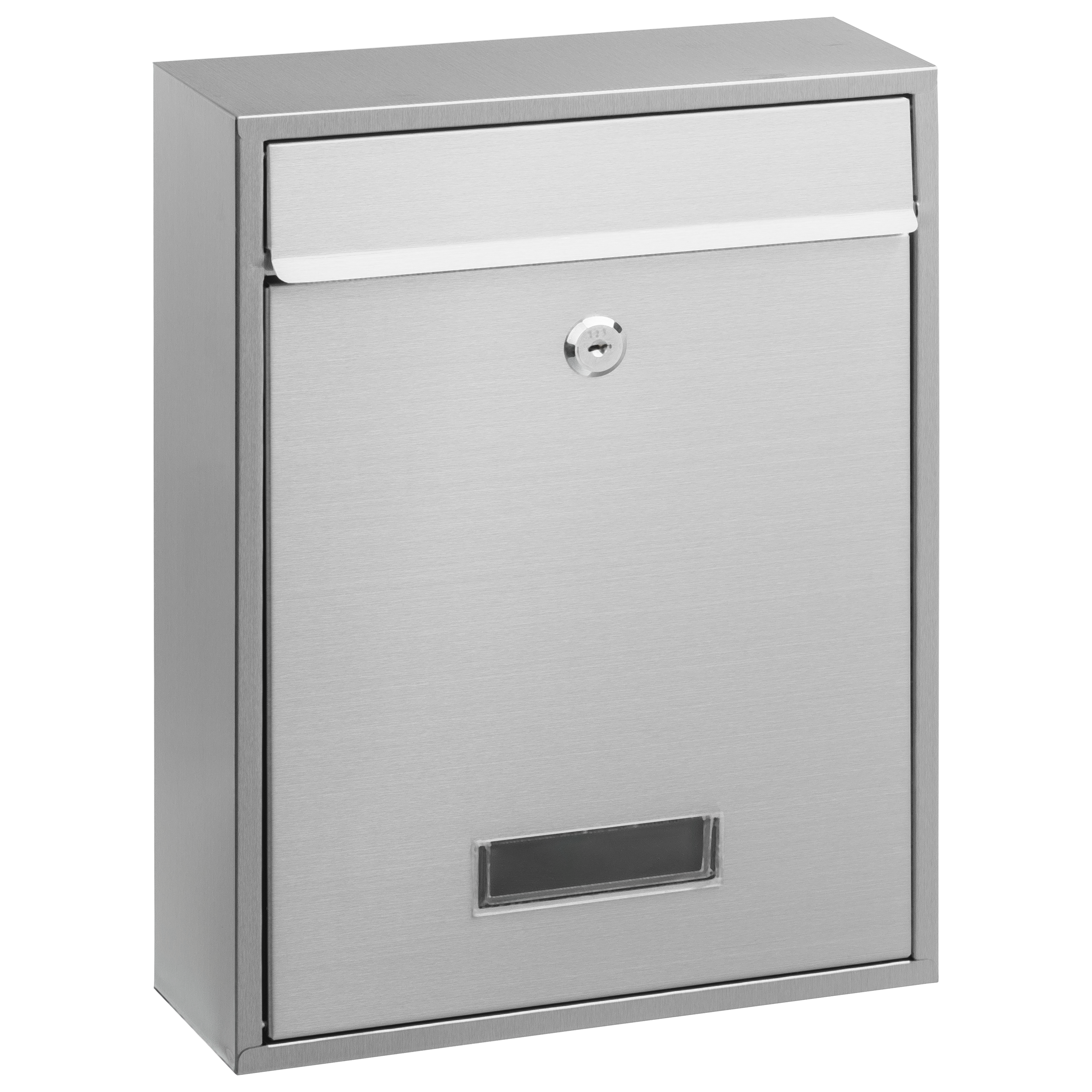 Skrzynka na listy A4 26x8.3x35 cm srebrna Standers