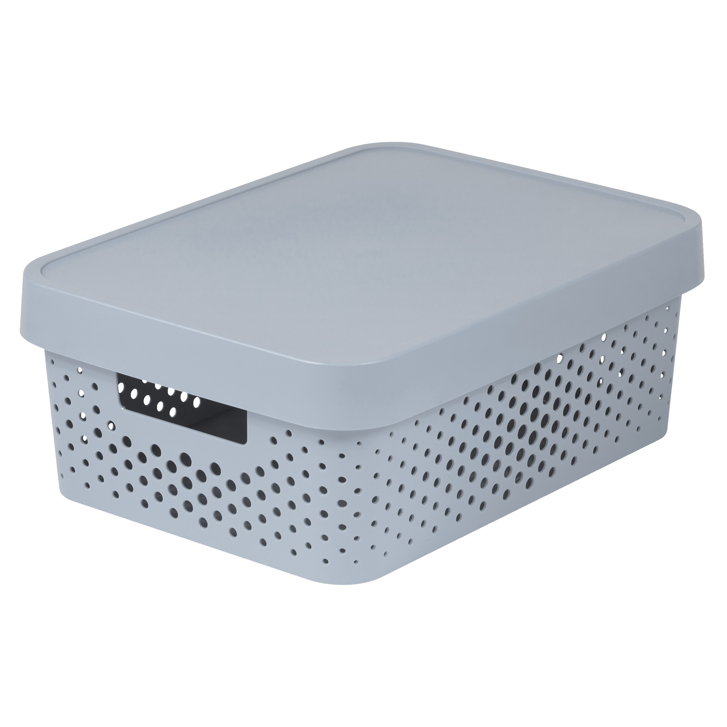 Pojemnik z pokrywą Infinity ażurowy 4.5 l 27 x 19 x 12 cm Curver