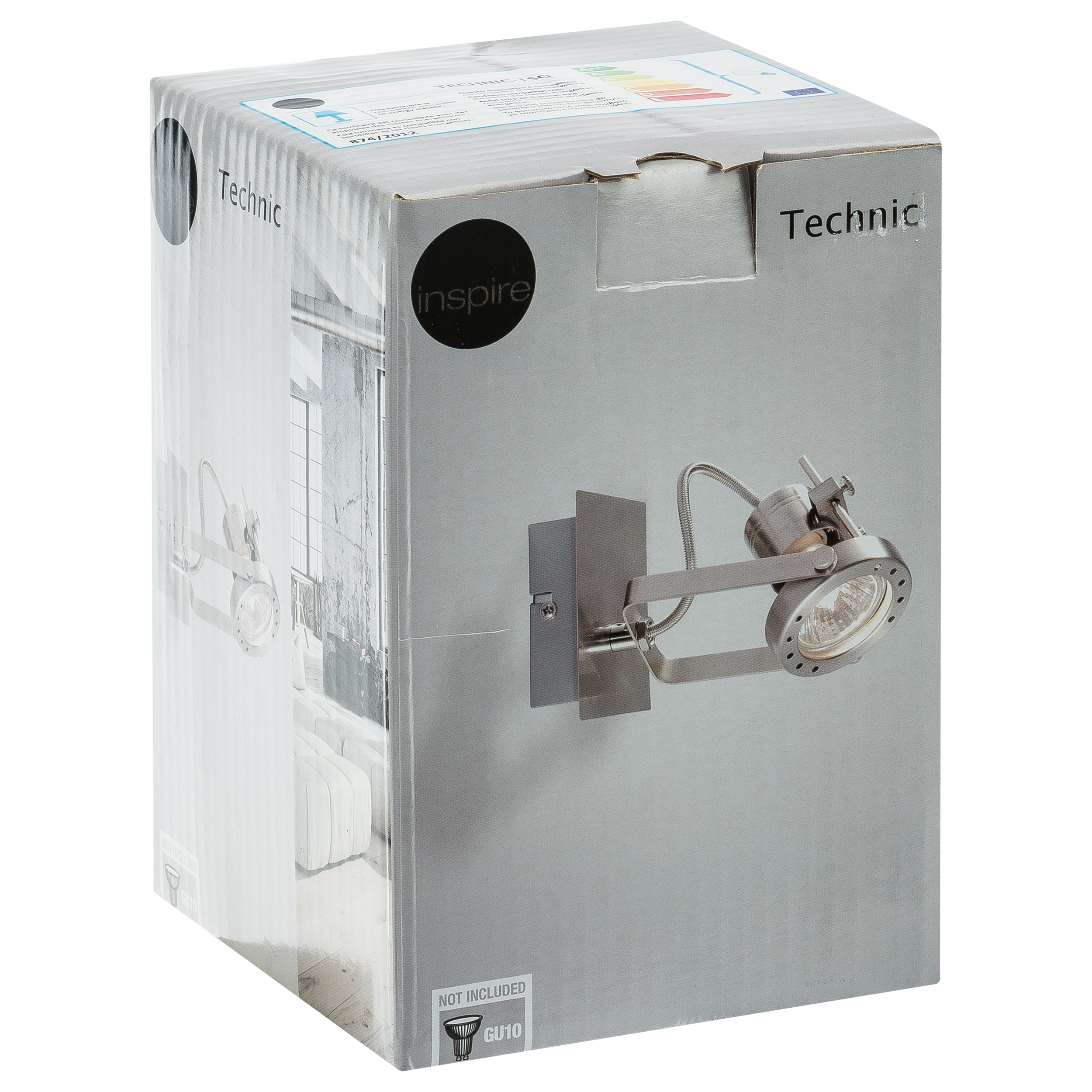 Reflektorek TECHNIC srebrny GU10 INSPIRE - 10