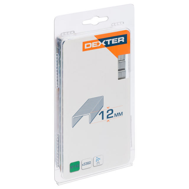 Zszywki Typ 140 3360 szt. 10.6 / 12 mm Dexter