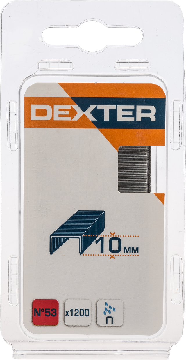 Zszywki Typ 53 1200 szt. 11.4 / 10 mm Dexter