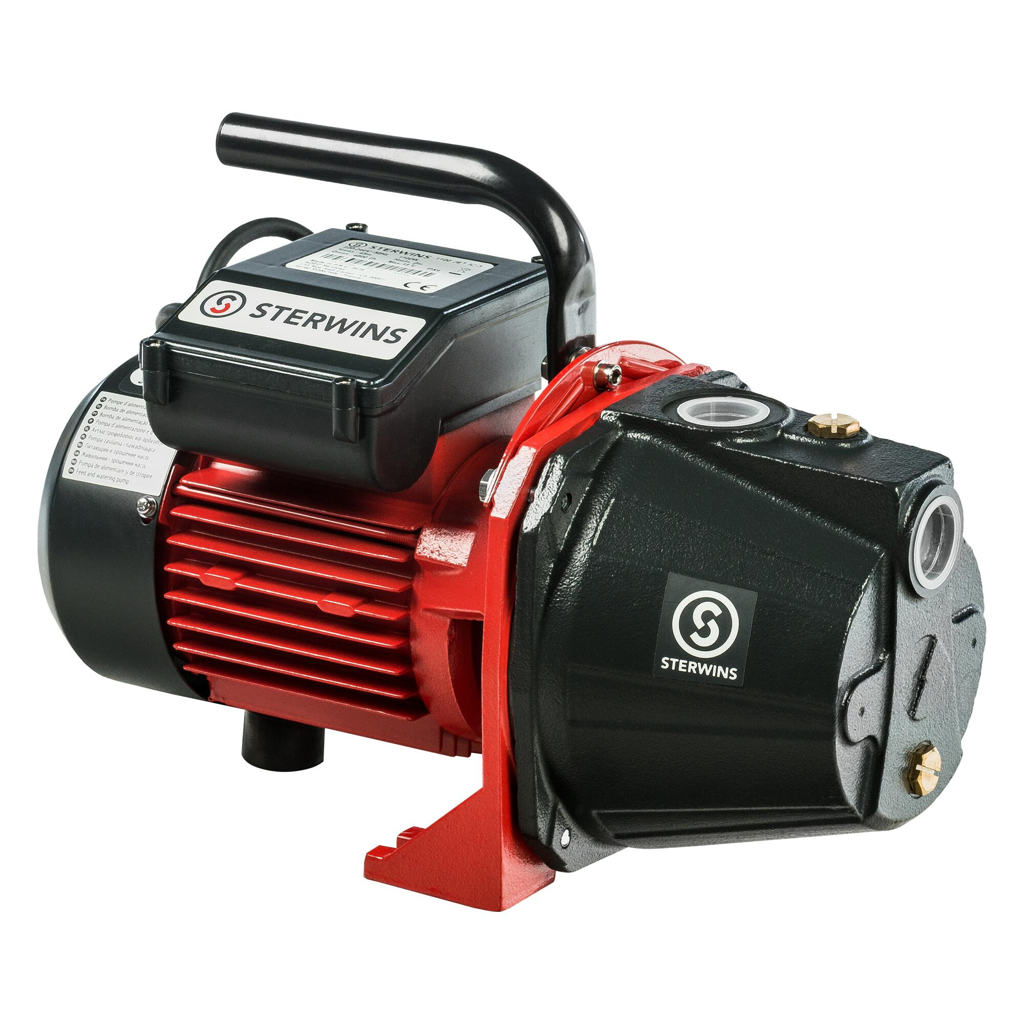 Bomba de superficie sterwins de 1100w y caudal máximo l/h