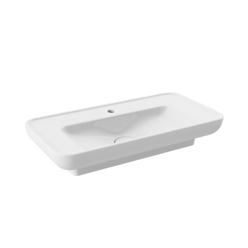 Umywalka ceramiczna nablatowa 80 Bravia Wellneo