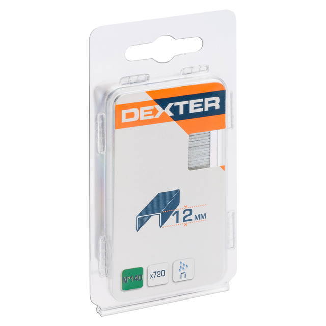 Zszywki Typ 140 720 szt. 10.6 / 12 mm Dexter