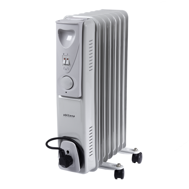 Grzejnik olejowy VO0272 1500W Szary VOLTENO