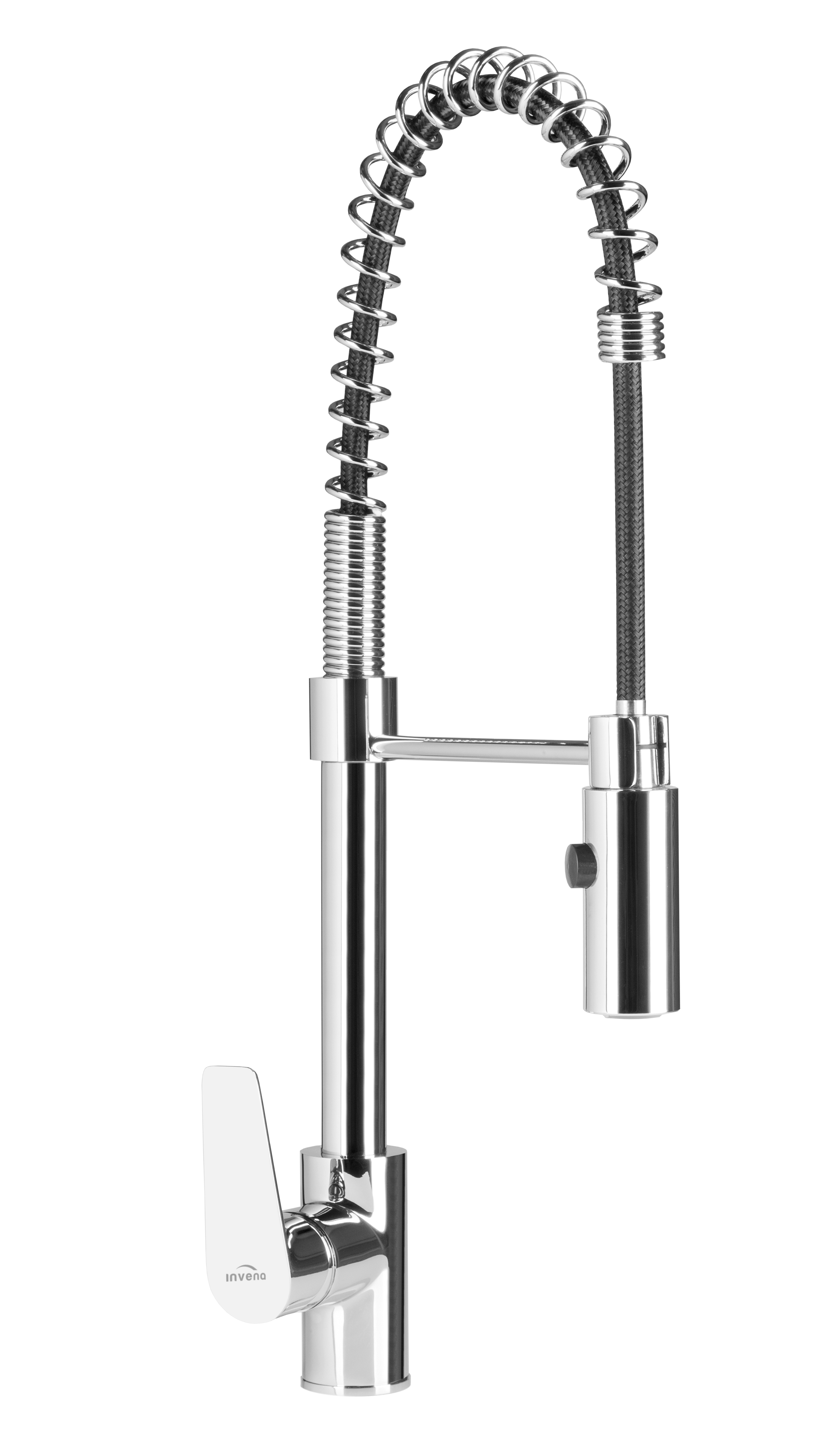Bateria kuchenna z wyciąganą wylewką Spring Dokos Invena