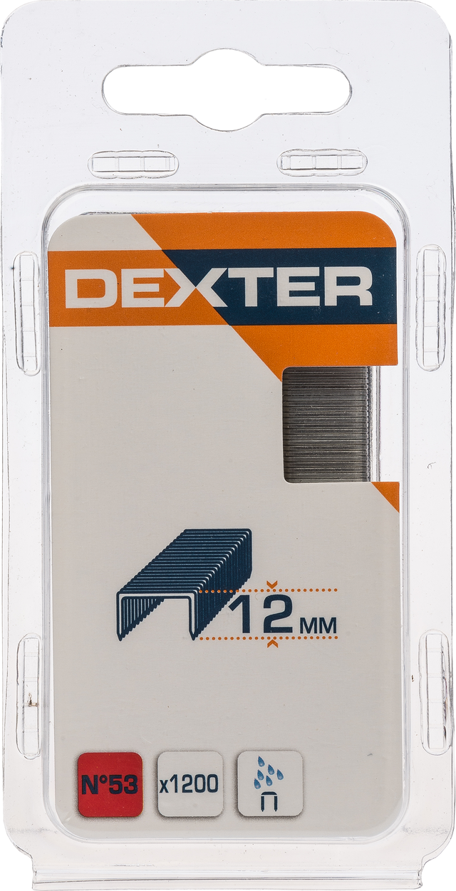 Zszywki Typ 53 1200 szt. 11.4 / 12 mm Dexter
