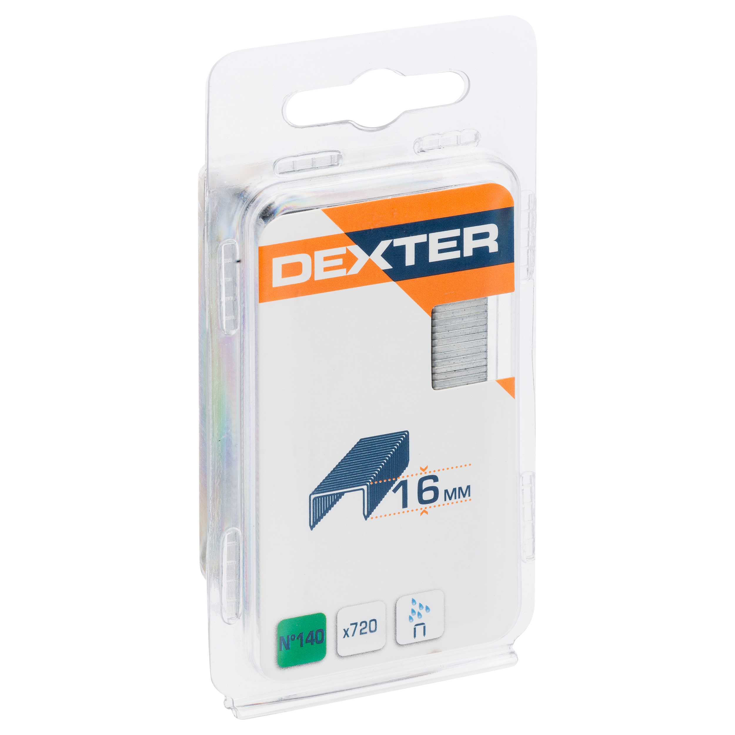 Pack de 720 grapas DEXTER Nº 140, 16mm - 5