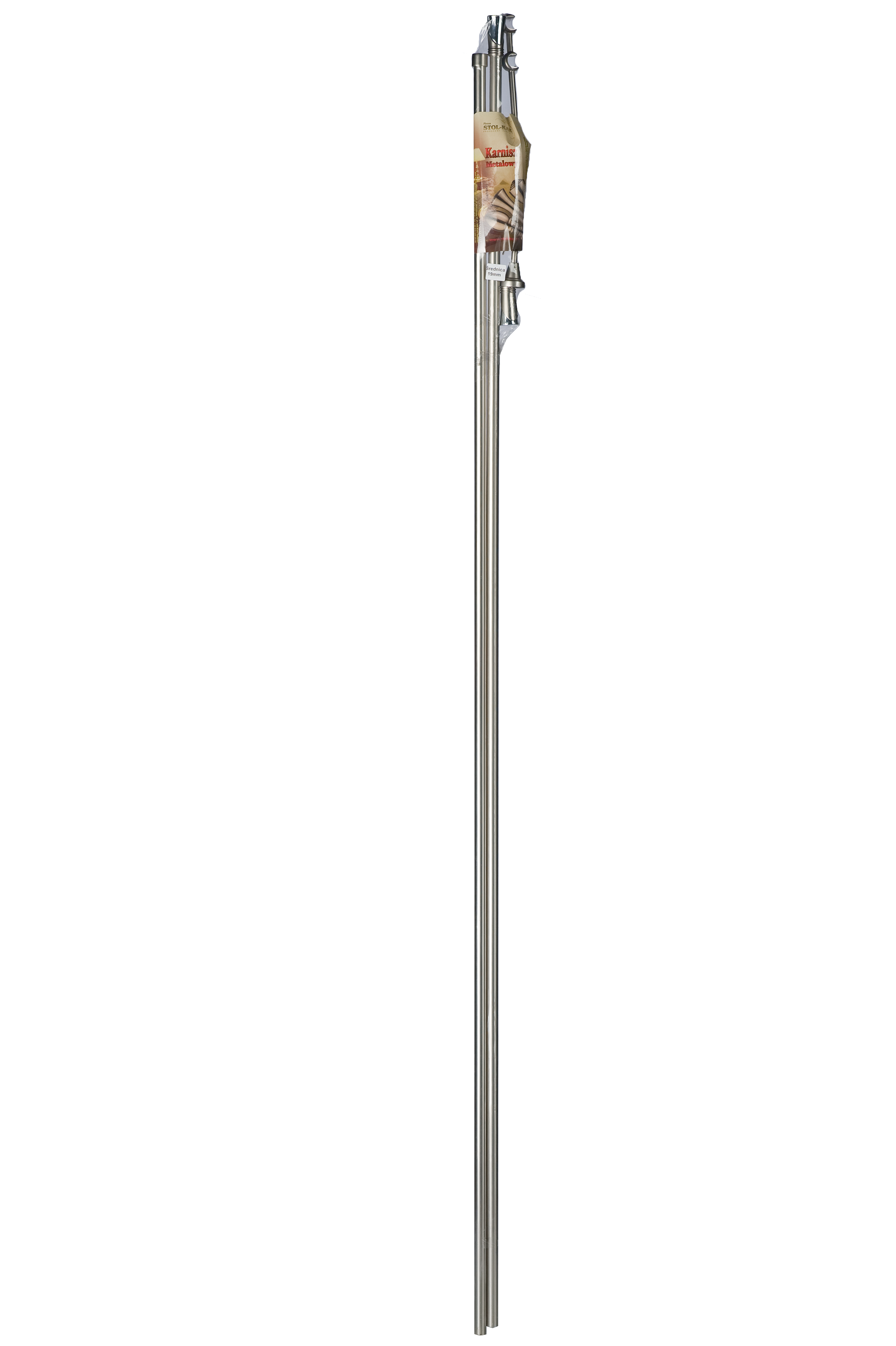 Karnisz Prado Flat Ball 200 cm podwójny złoty 19/16 mm - 2