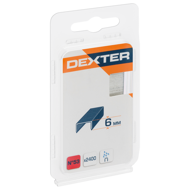 Zszywki Typ 53 2400 szt. 11.4 / 6 mm Dexter