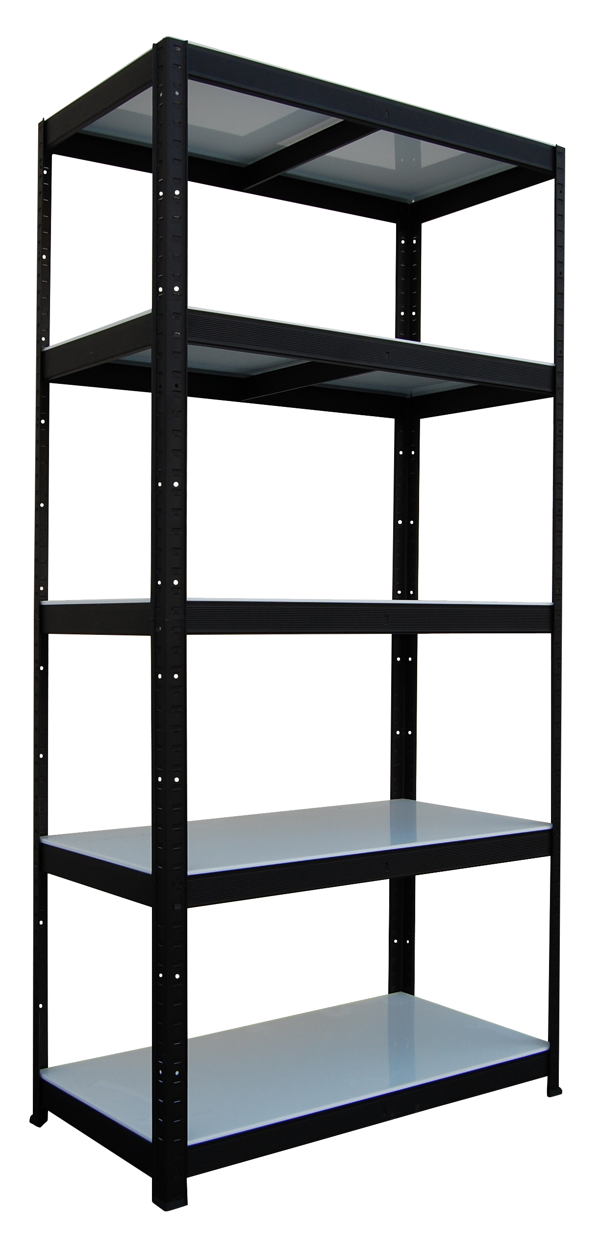 Regał metalowy 400 kg 180 x 90 x 45 cm RMSU 5P Metalkas