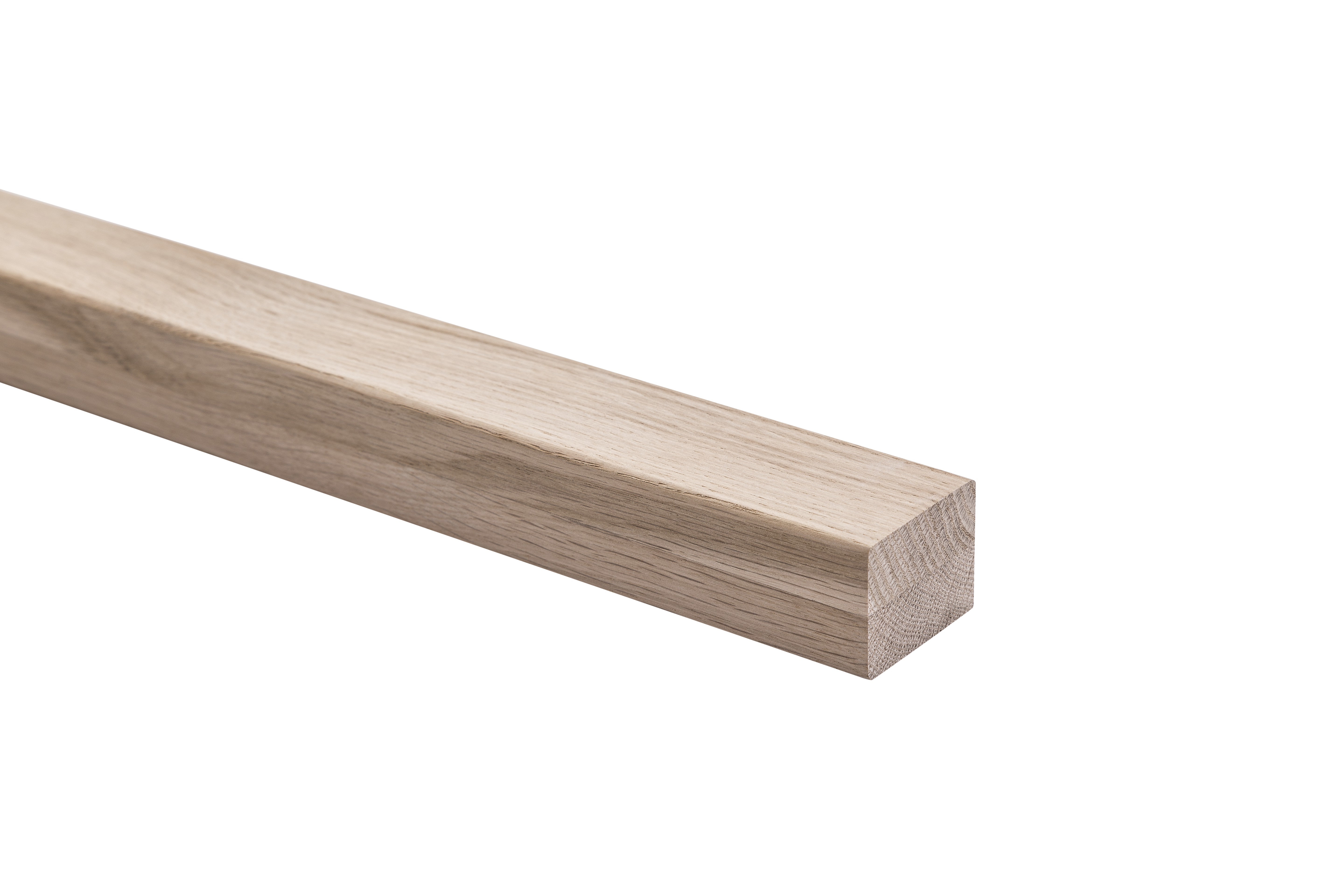 Porecz schodowa drewniana debowa surowa 2700x37x47 mm kornik 45583216