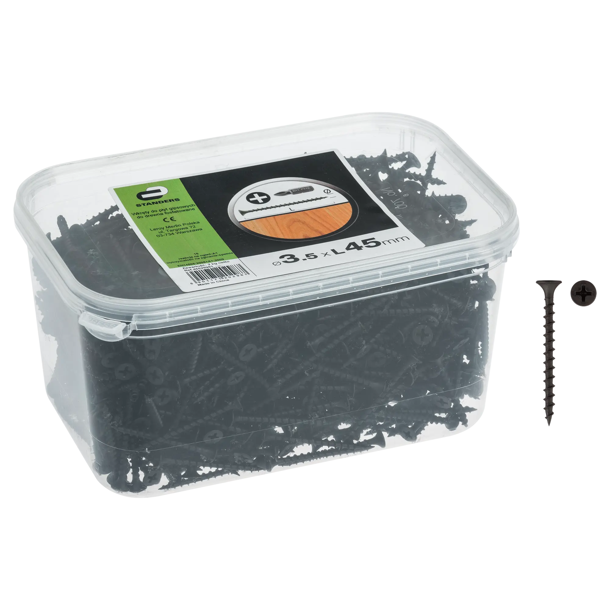 Wkr t Do P yt G K 3 5 X 45 Mm 2 Kg Standers Leroy Merlin wkr-t-do-p-yt-g-k-3-5-x-45-mm-2-kg-standers-leroy-merlin