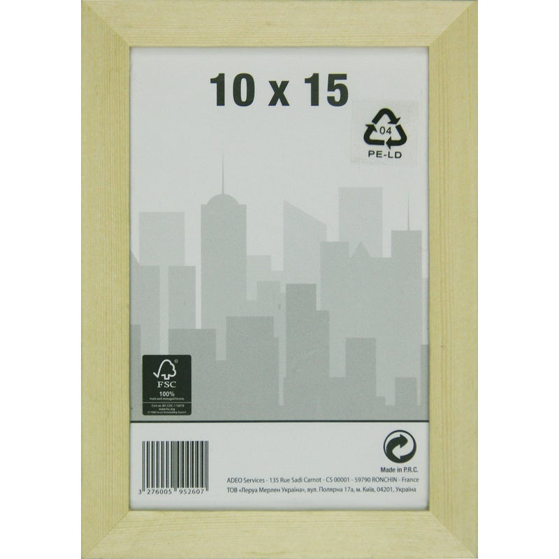 Zdjęcia - Ramka i album na zdjęcia INSPIRE Ramka na zdjęcia Natural Wood 10 x 15 cm drewniana