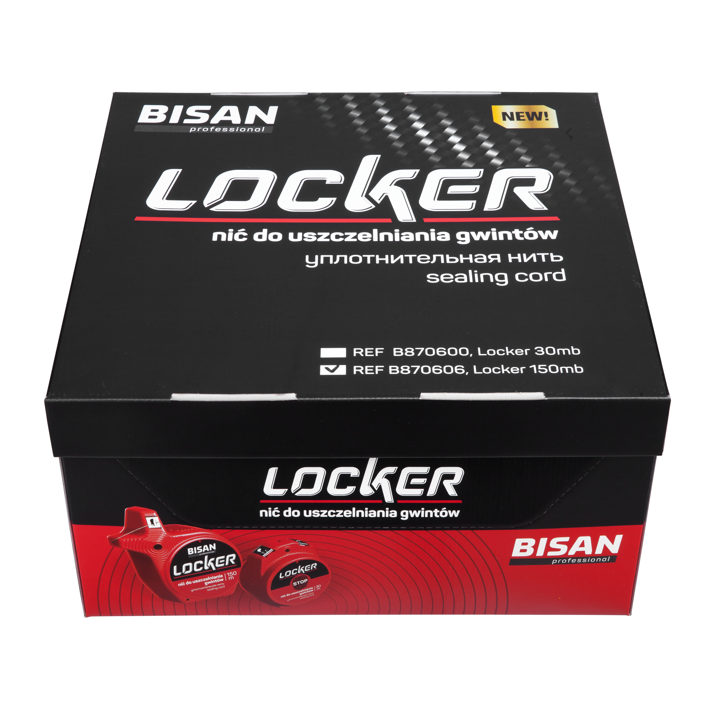 Nić uszczelniająca Locker 30 mb BISAN - 2