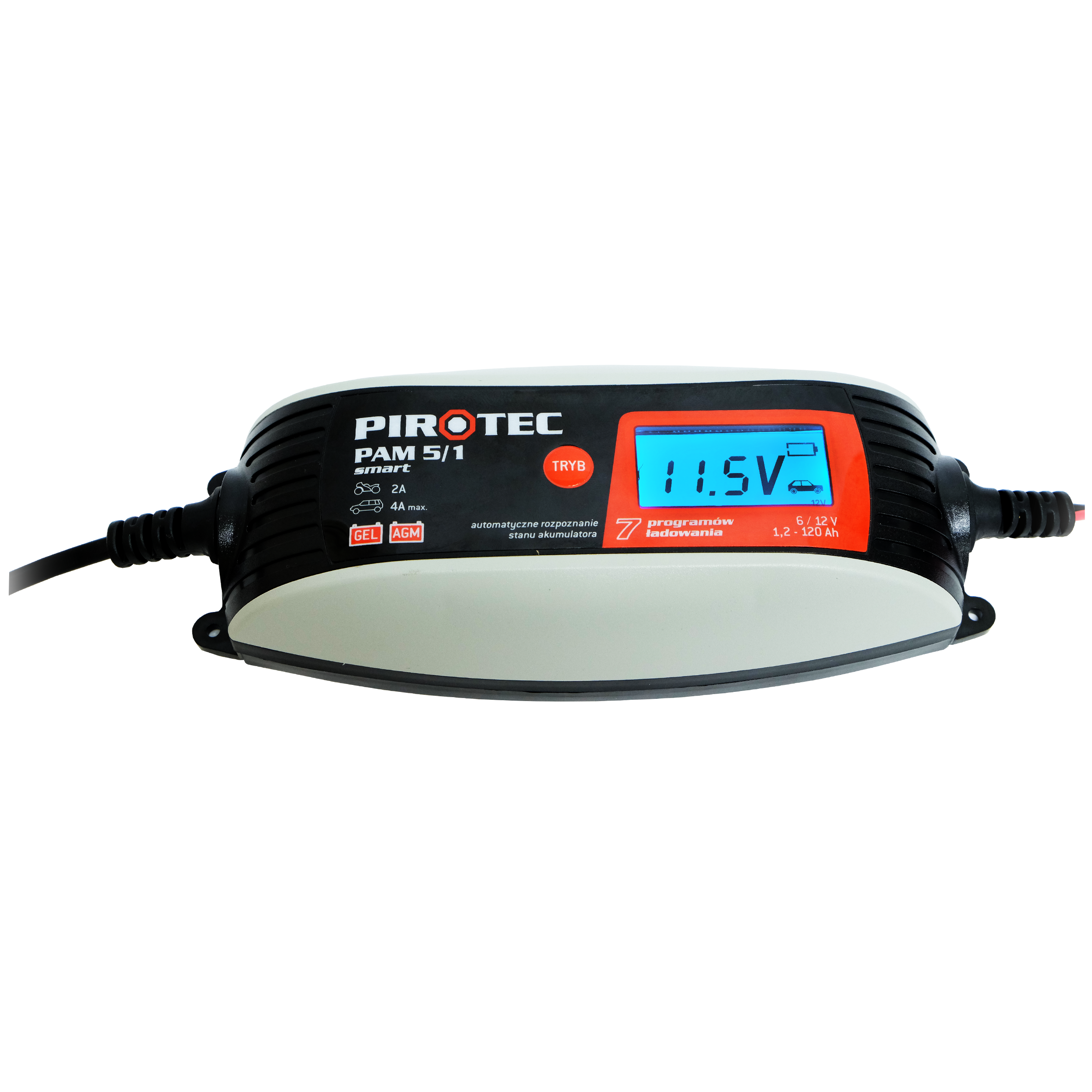 Prostownik PIROTEC PAM 5/1 SMART - 2