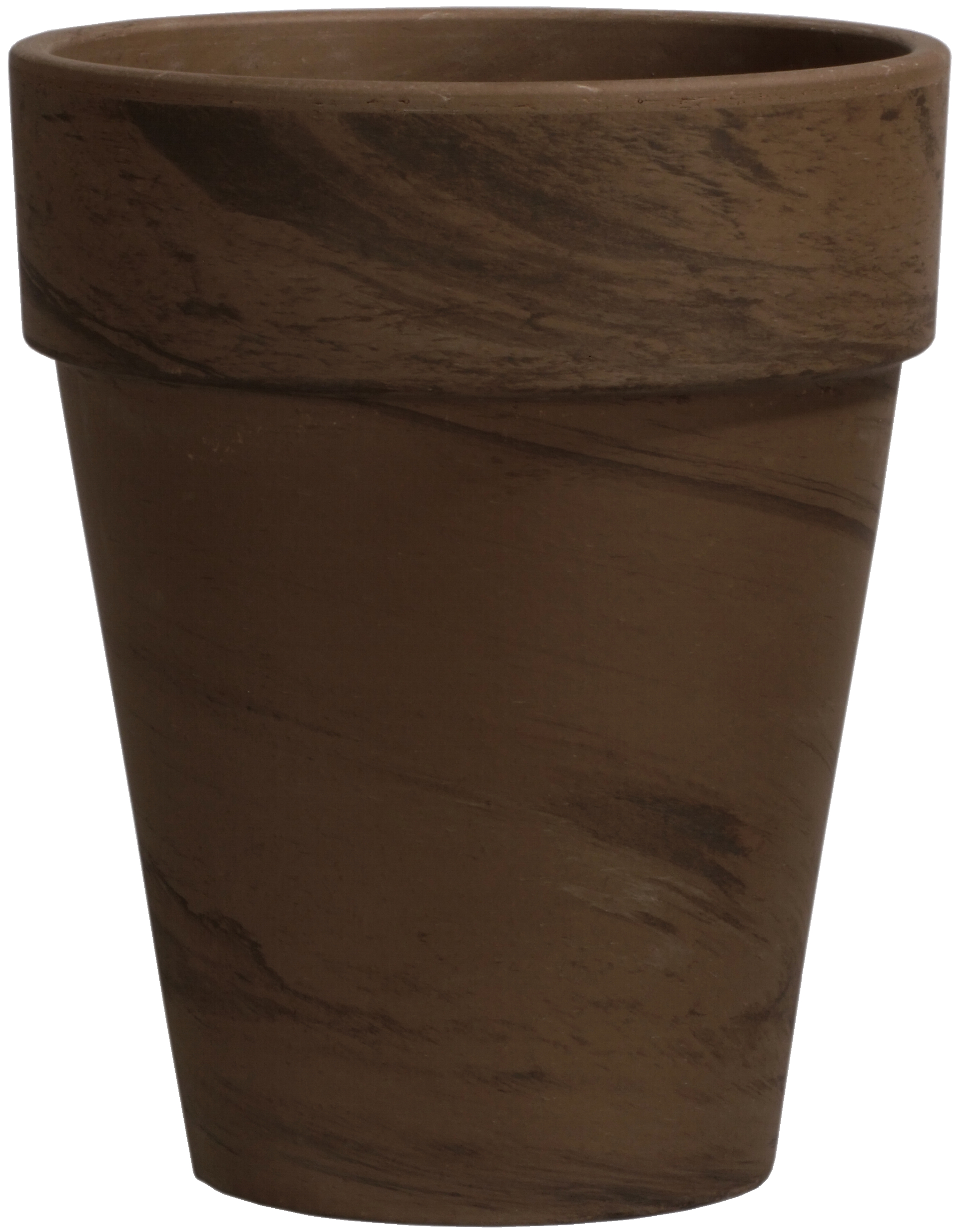 Donica ceramiczna xl Basalt śr.44 cm grafitowa Cermax