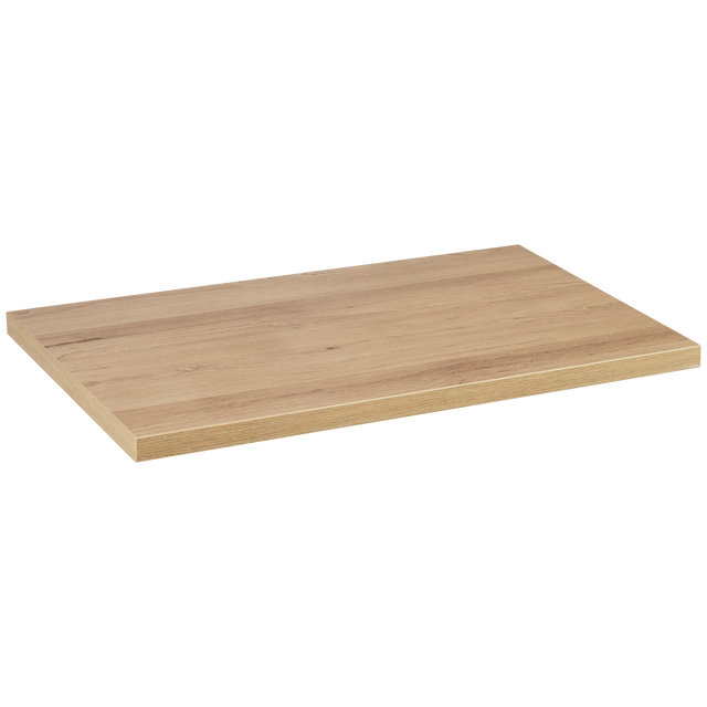 Blat łazienkowy uniwersalny Stilla 80x46x2.5 buk truflowy Defra