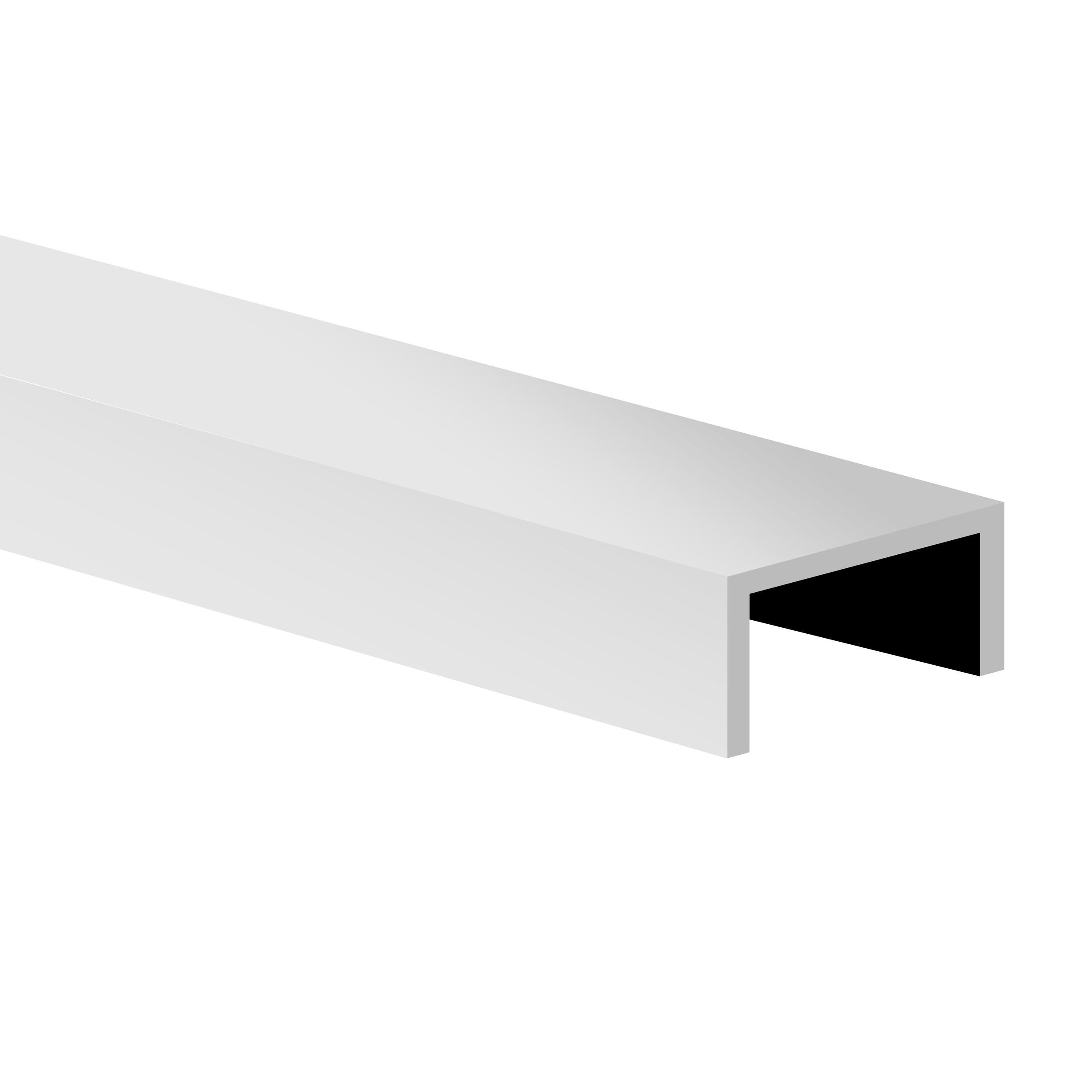 Profil ceownik srebrny dł. 300 cm Spaceo