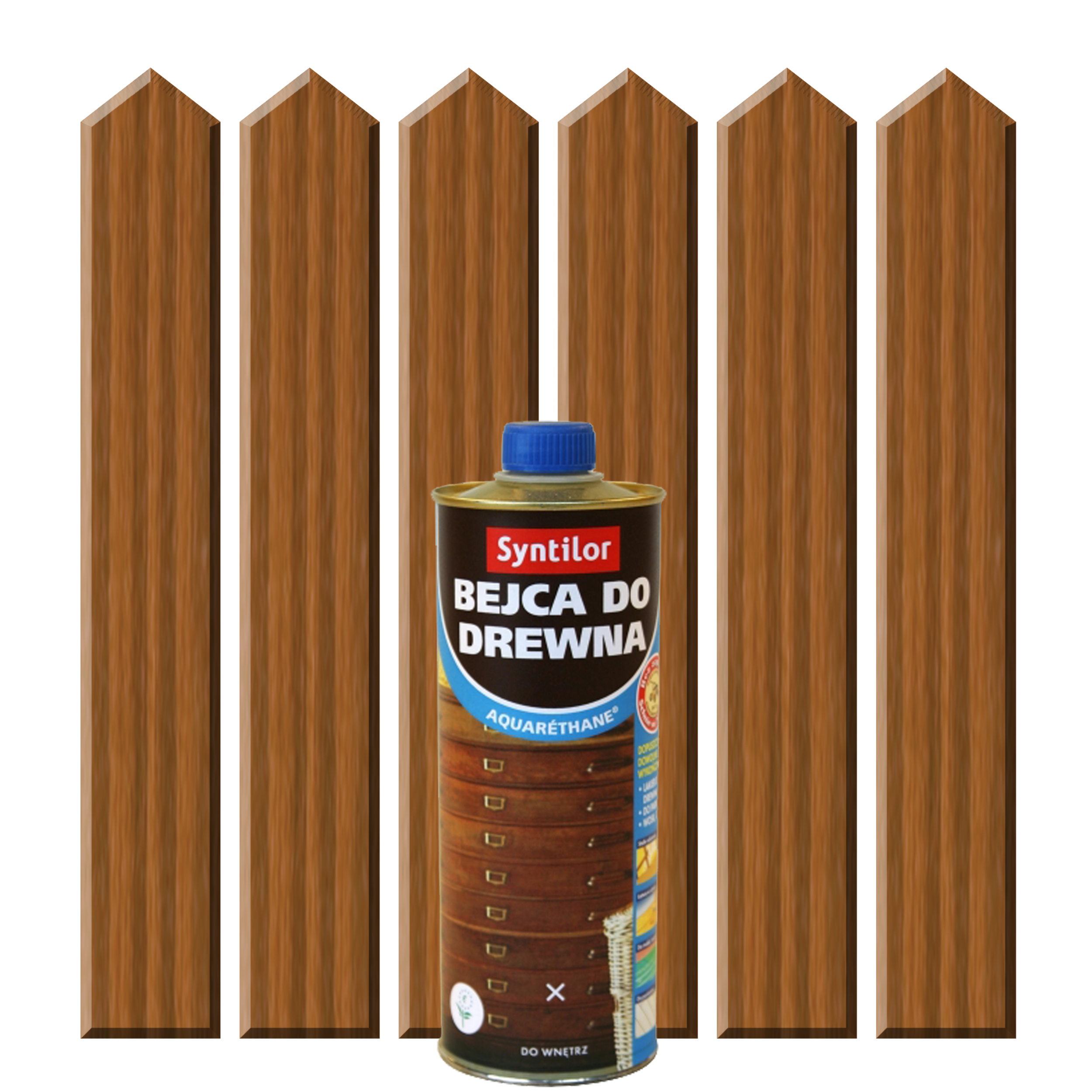 Wodna bejca do drewna AQUARETHANE 0.5 l Tek SYNTILOR - 2