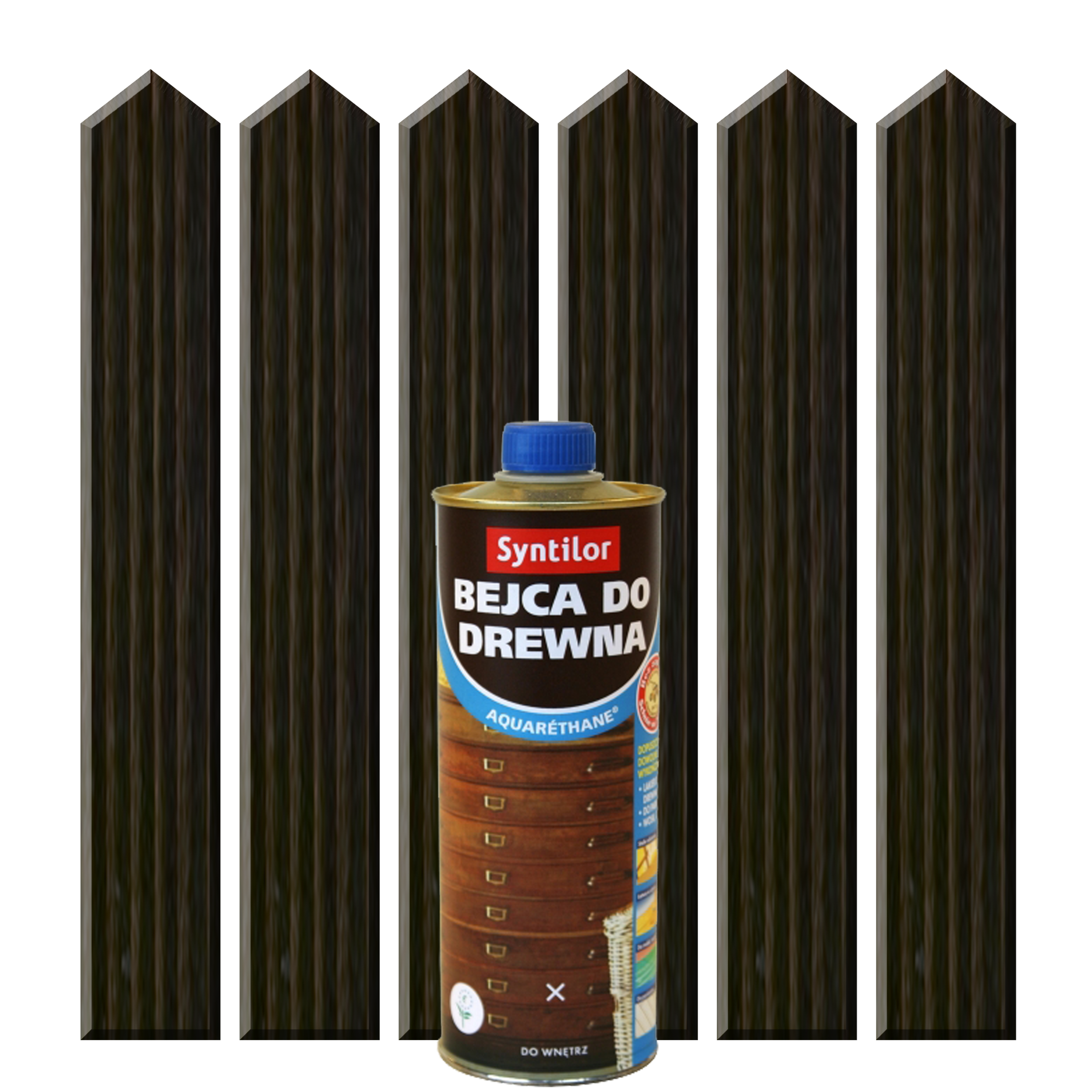 Wodna bejca do drewna AQUARETHANE 0.5 l Wenge SYNTILOR - 2
