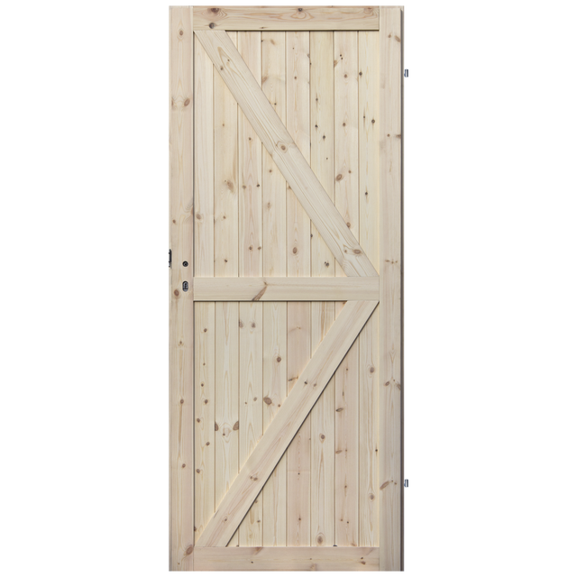 Drzwi wewnętrzne drewniane pełne Loft II 60 Prawe Radex