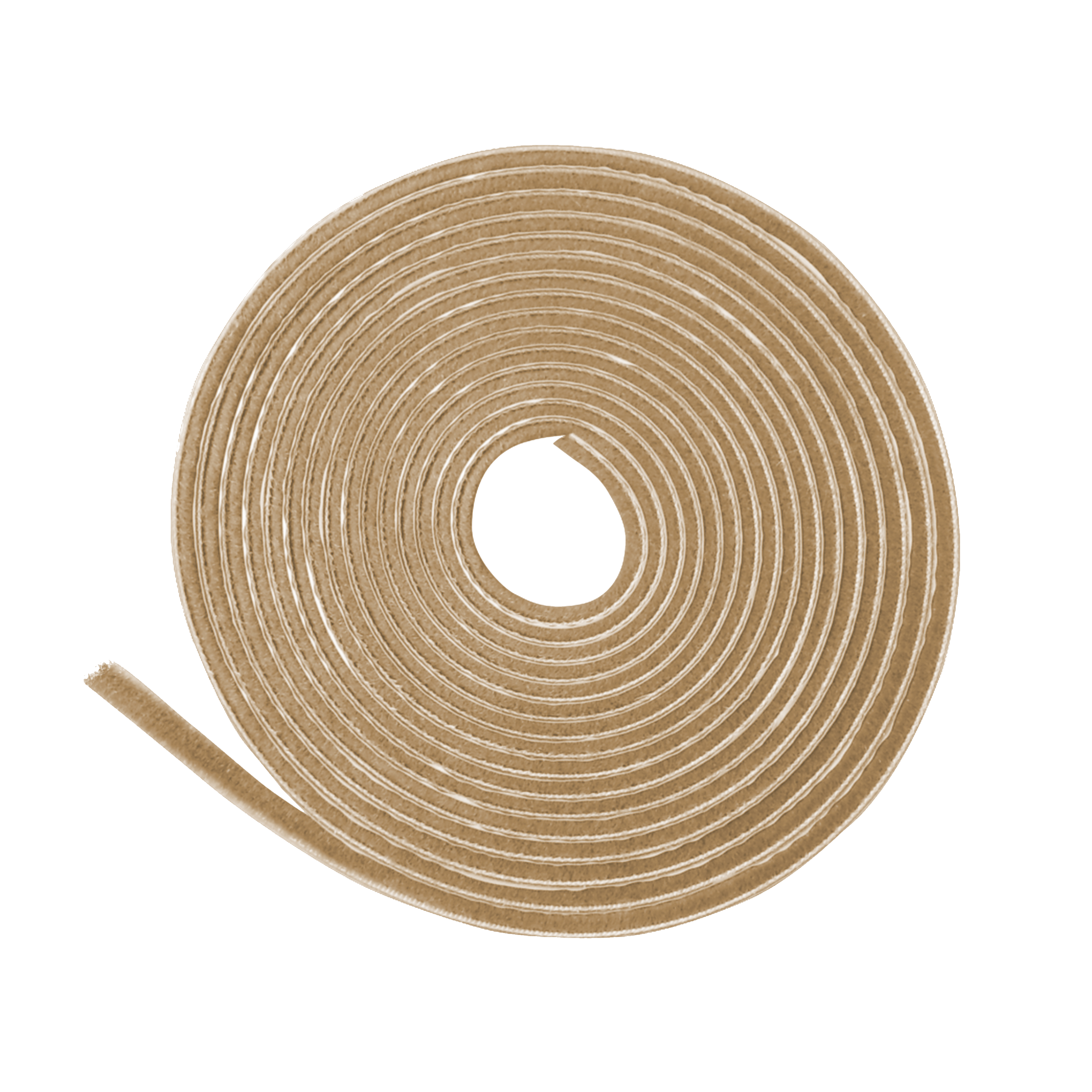 Szczotka do drzwi przesuwnych odbojowa 4 mm x 11 m beżowa Spaceo