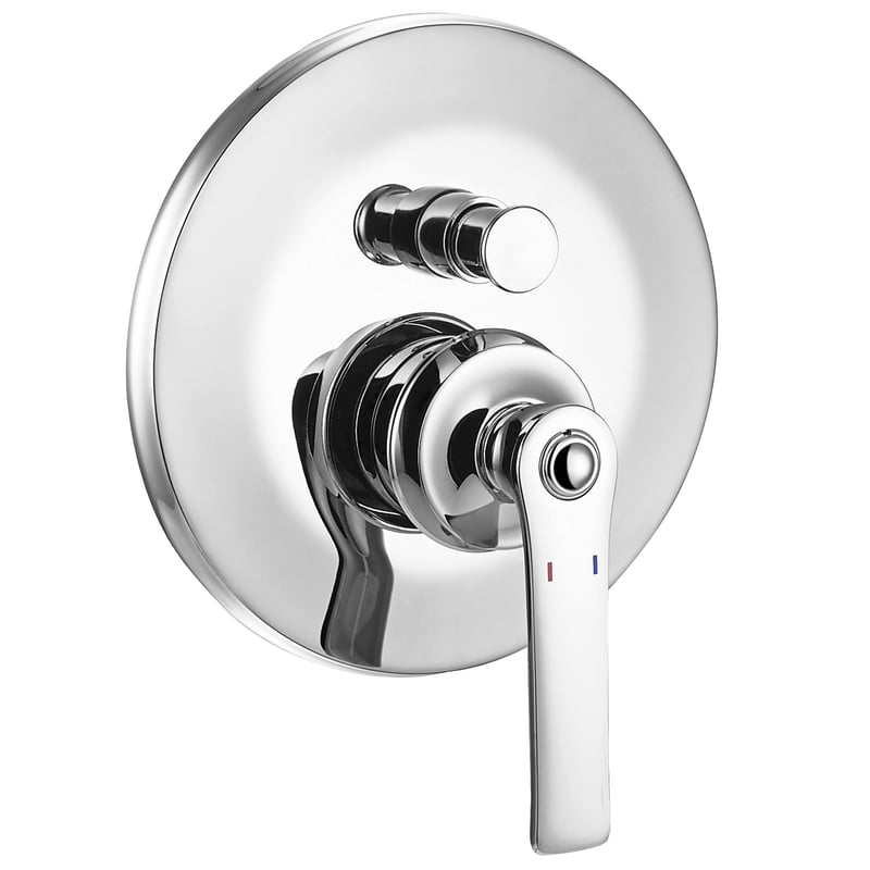 Bateria podtynkowa prysznicowo-wannowa 2-funkcyjna chrom Armance Omnires