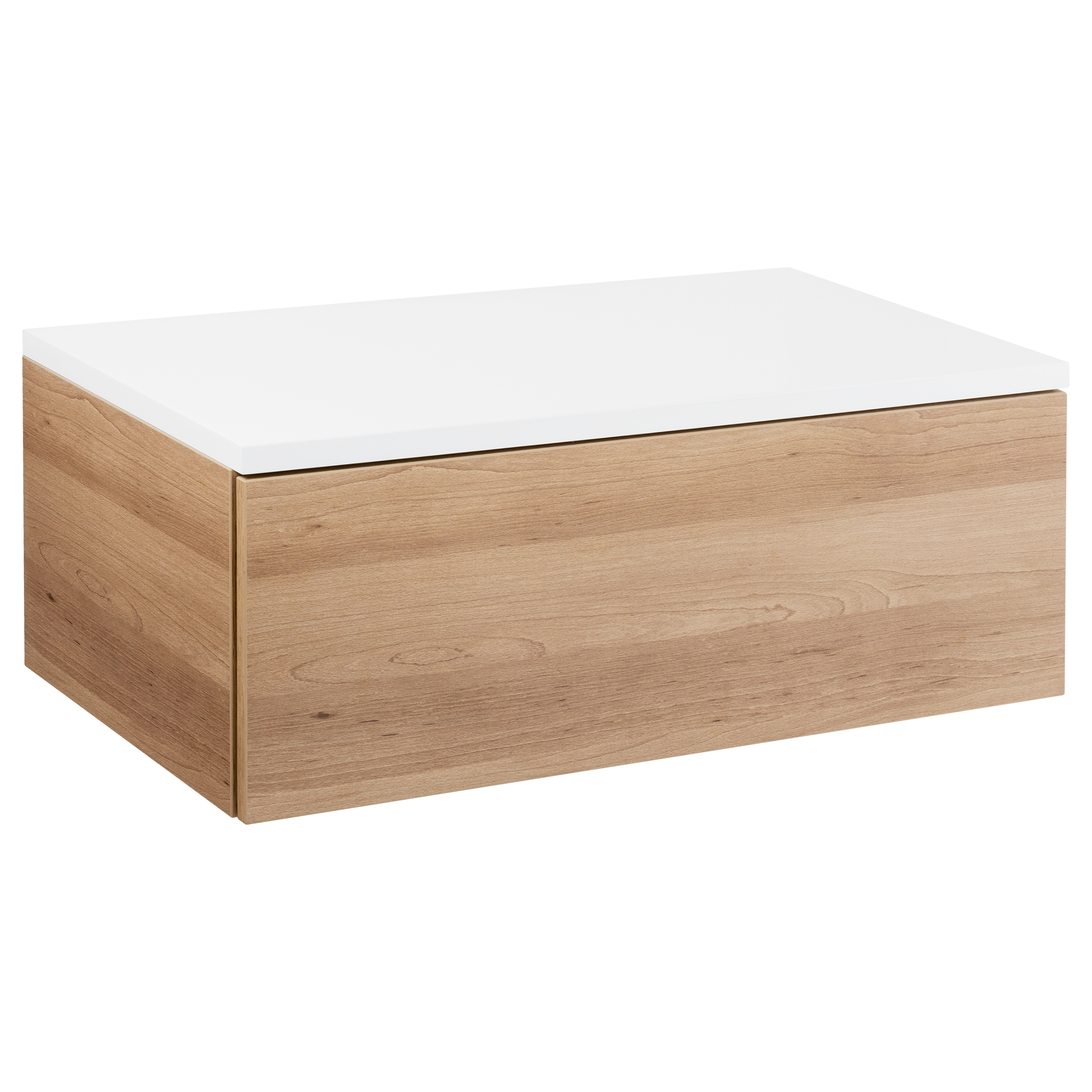 Blat łazienkowy uniwersalny Stilla 80x46x2.5 biały połysk Defra - 4