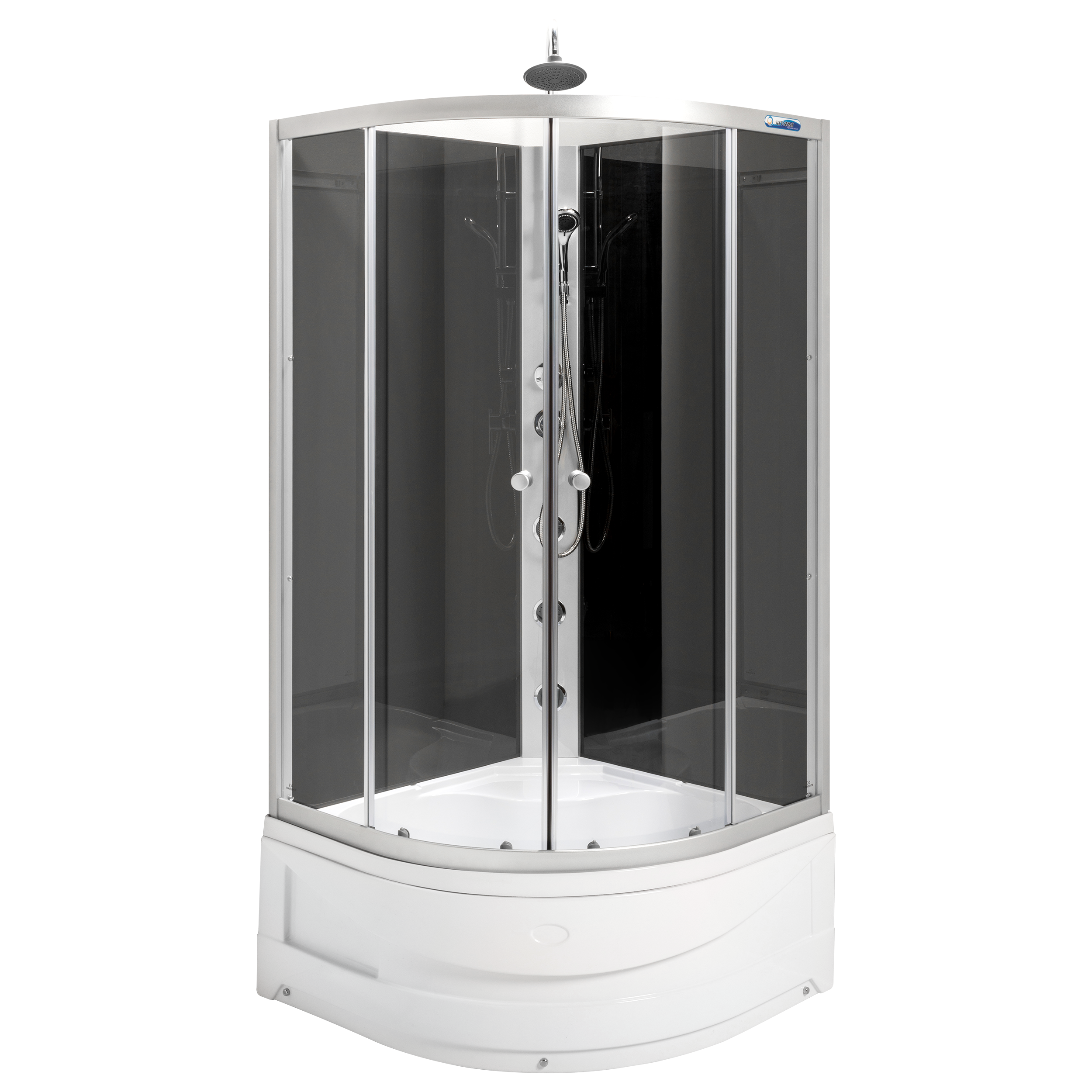 Kabina z hydromasażem 90 x 90 Nero Savana - 2