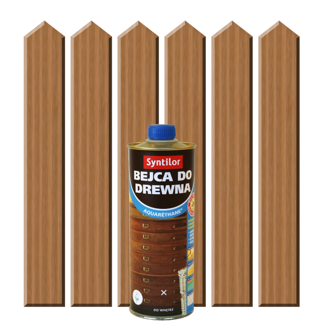 Wodna bejca do drewna AQUARETHANE 0.5 l Jasny dąb SYNTILOR