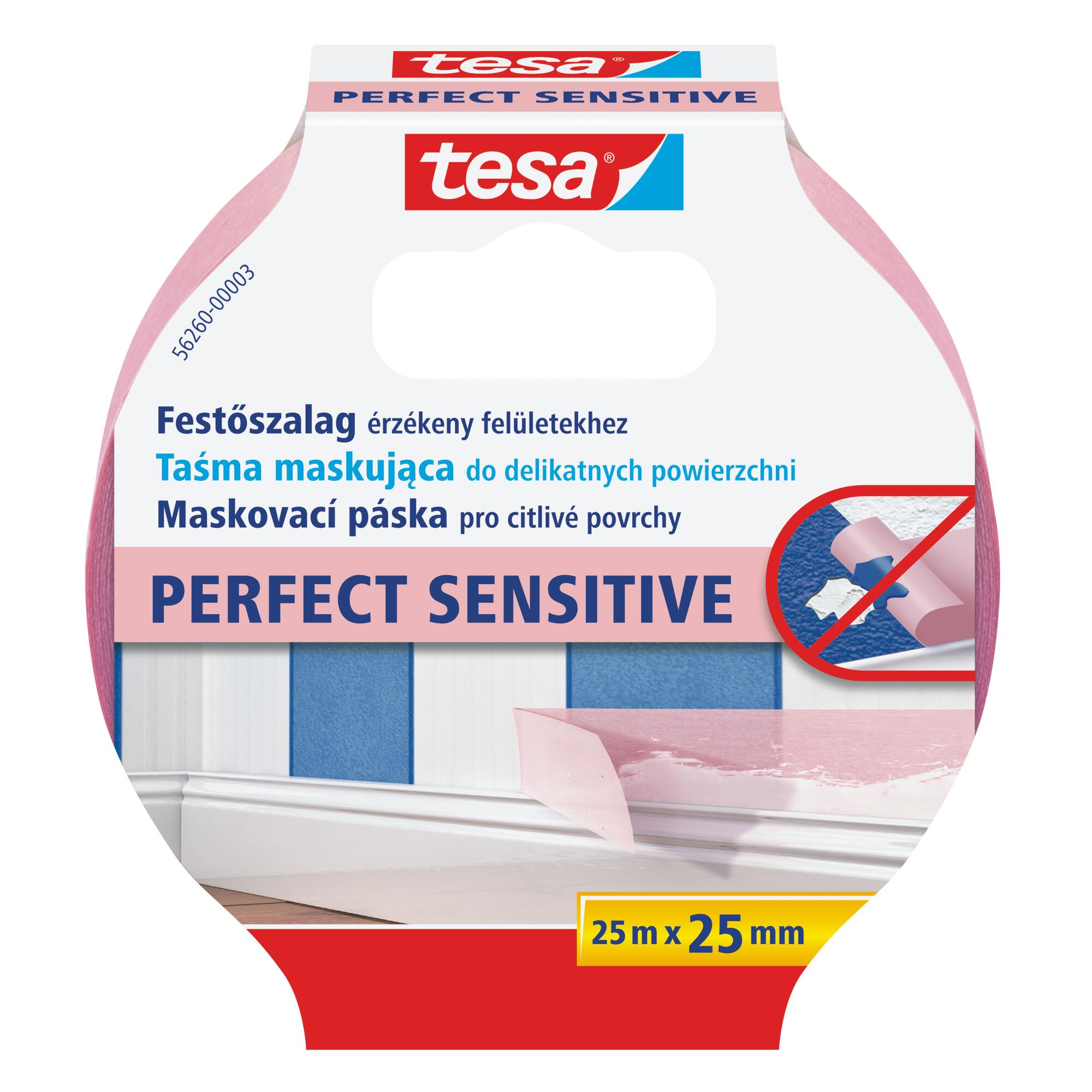 Cinta de pintor precision sensitive TESA 25mx25mm - 12