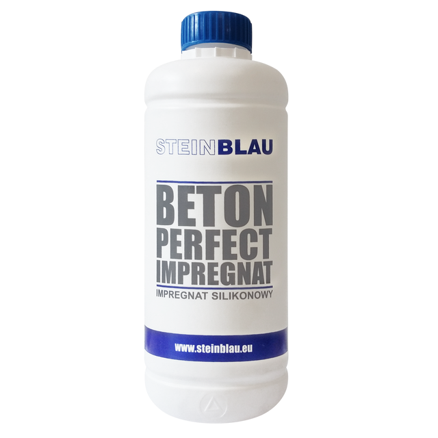 Impregnat silikonowy do Beton i Gipsu Perfect 1L Steinblau