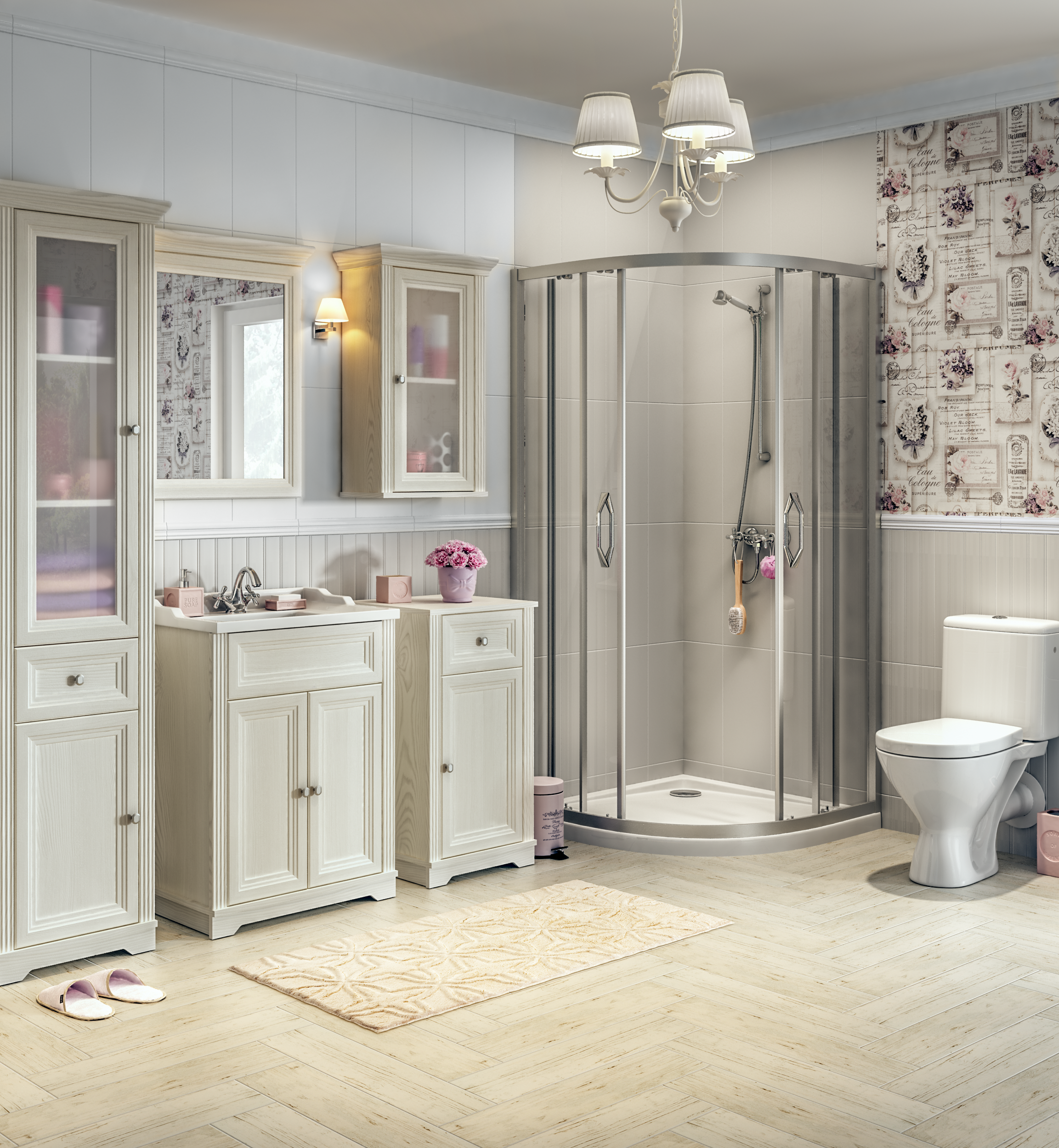 Kabina prysznicowa 80 x 80 cm X1 Flex Huppe - 4