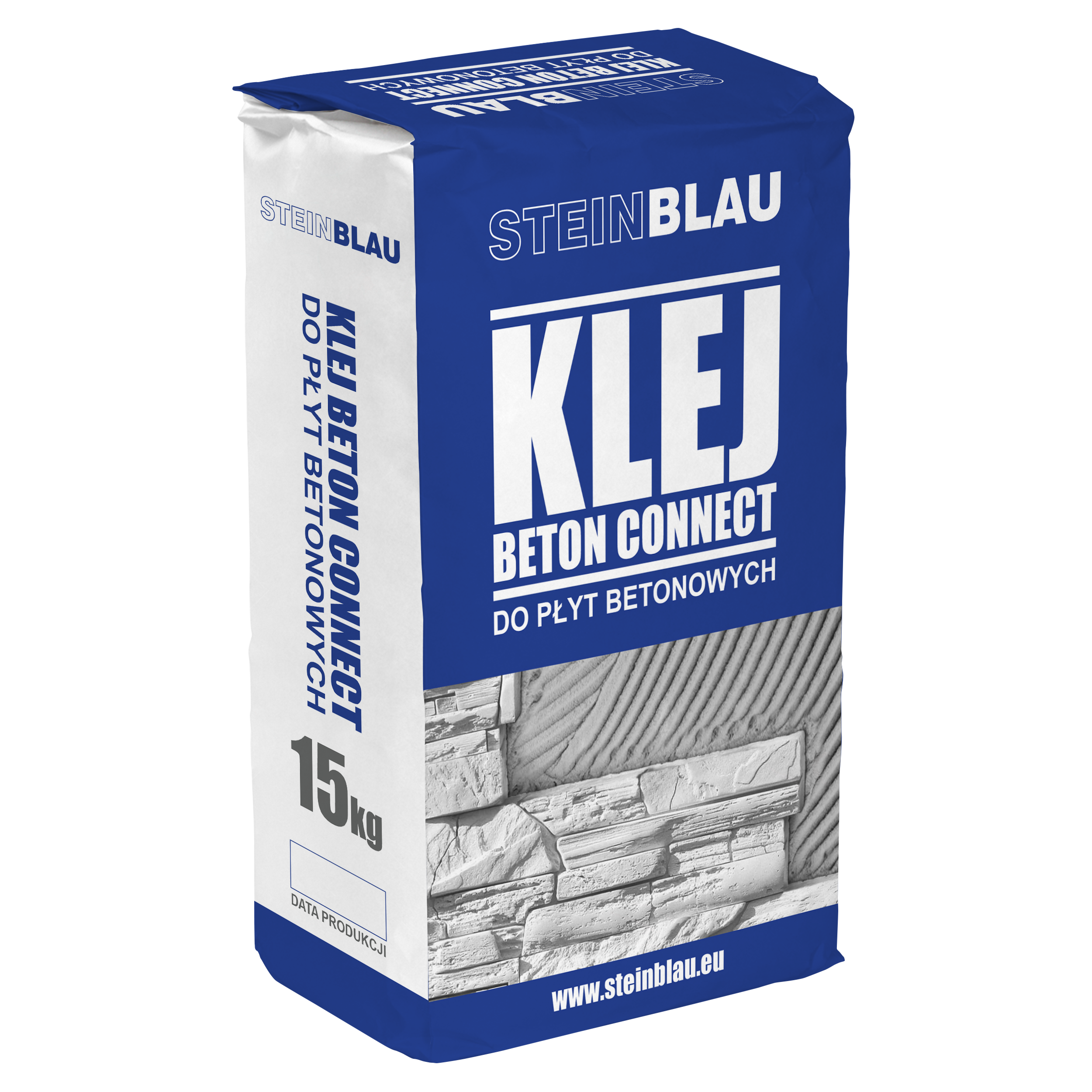 Klej do płyt betonowych Beton Connect 15 kg Steinblau