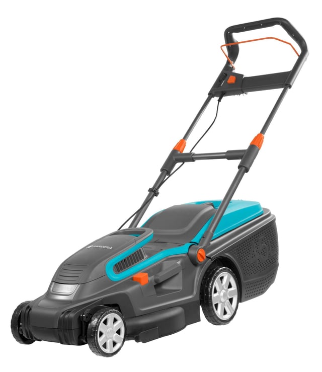 Tagliaerba elettrico velocità non regolabile (trainato a comando) GARDENA PowerMax  1800 W L 42 cm