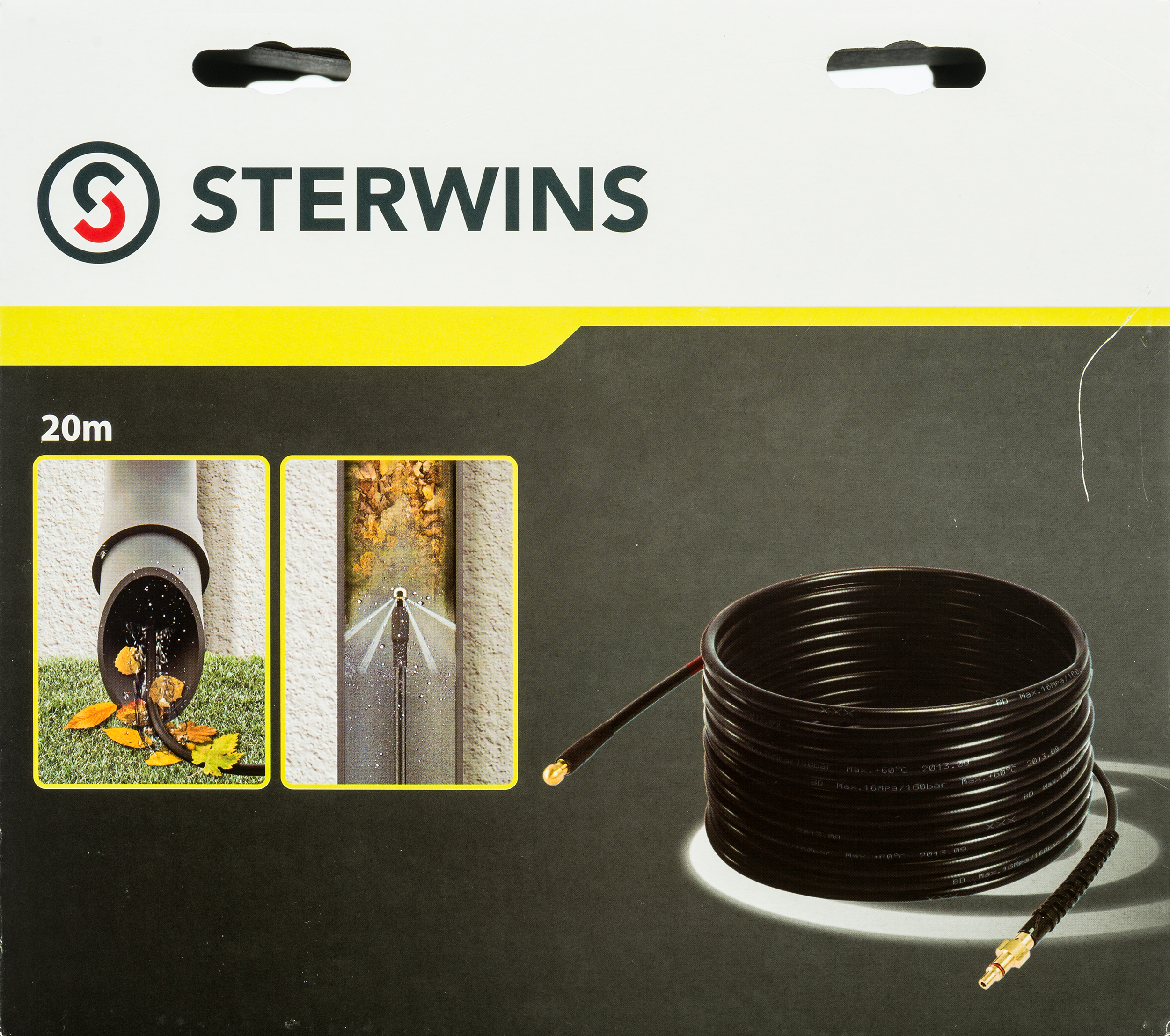 Wąż do czyszczenia rur Sterwins 20 m - 2
