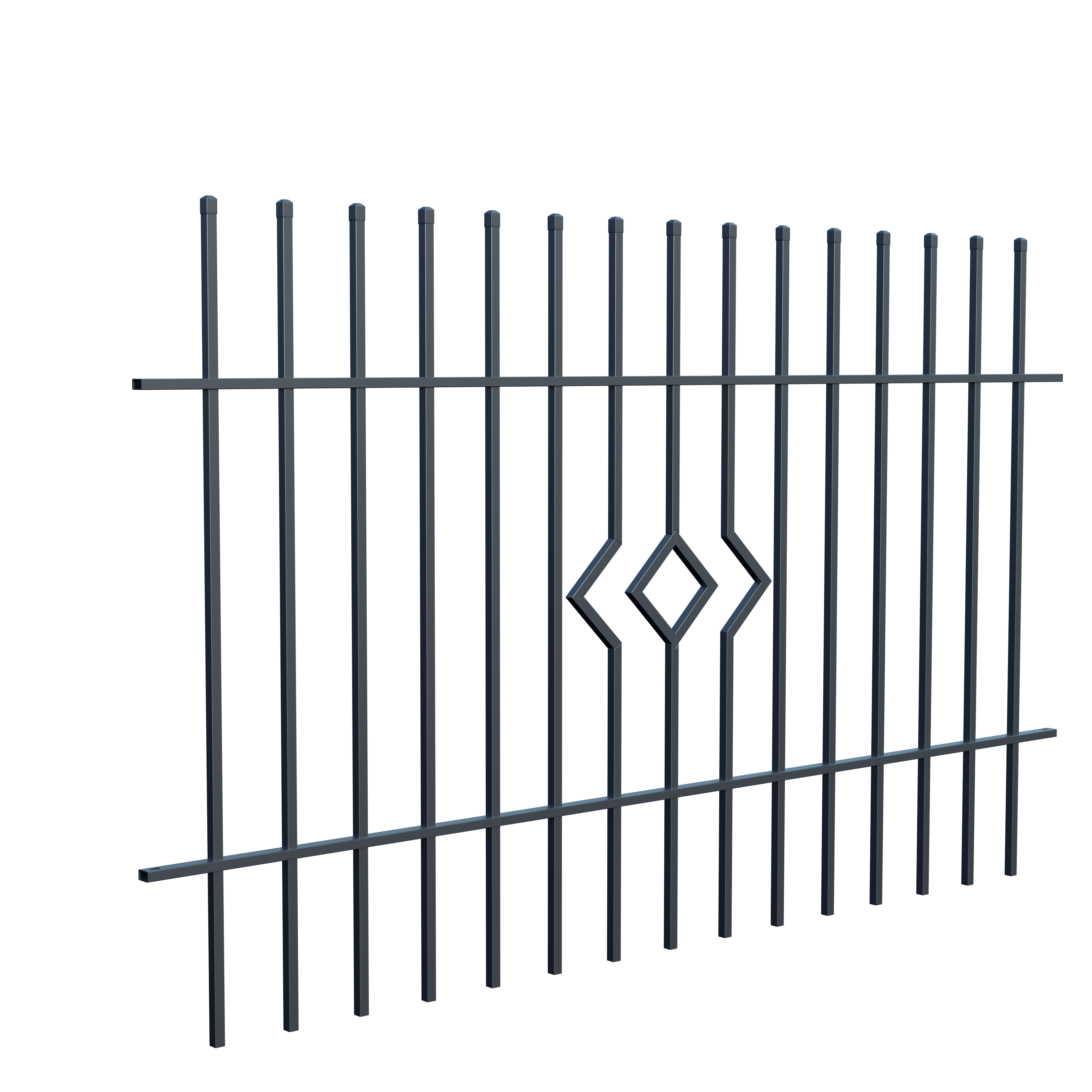 Przęsło ogrodzeniowe Lila 2x1.2 m Polargos - 5