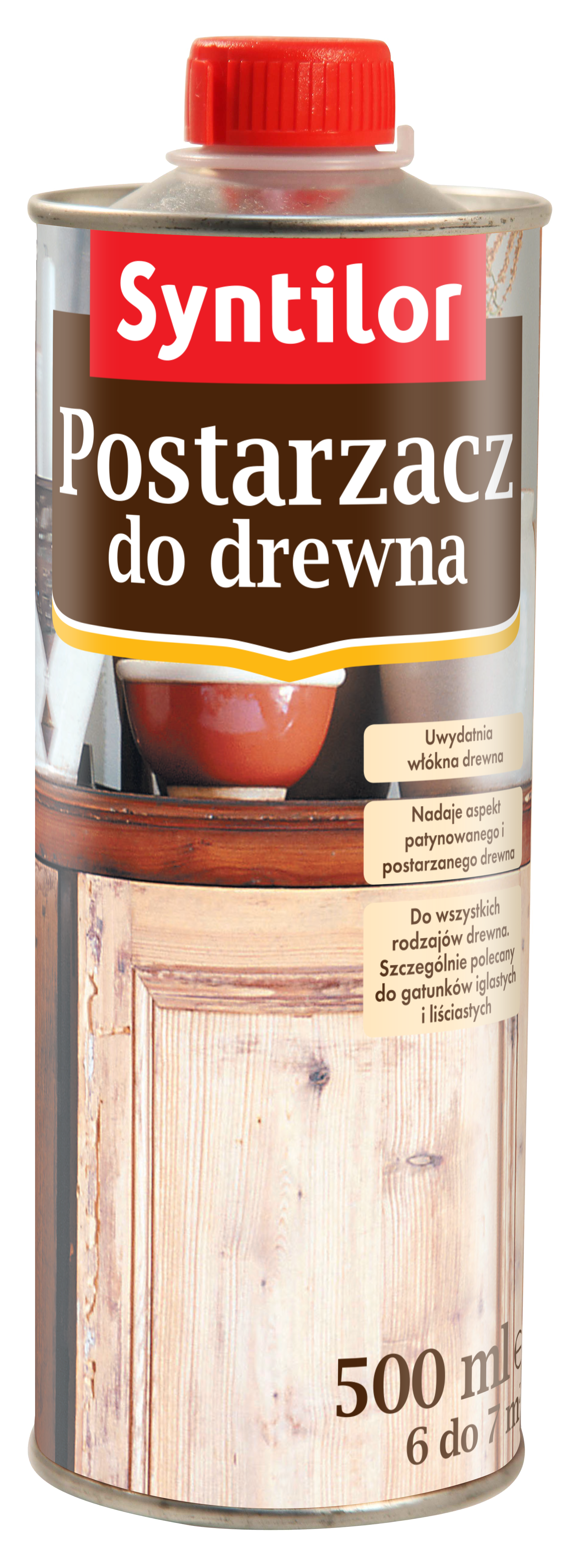 Postarzacz do drewna 0.5 l Stara sosna SYNTILOR