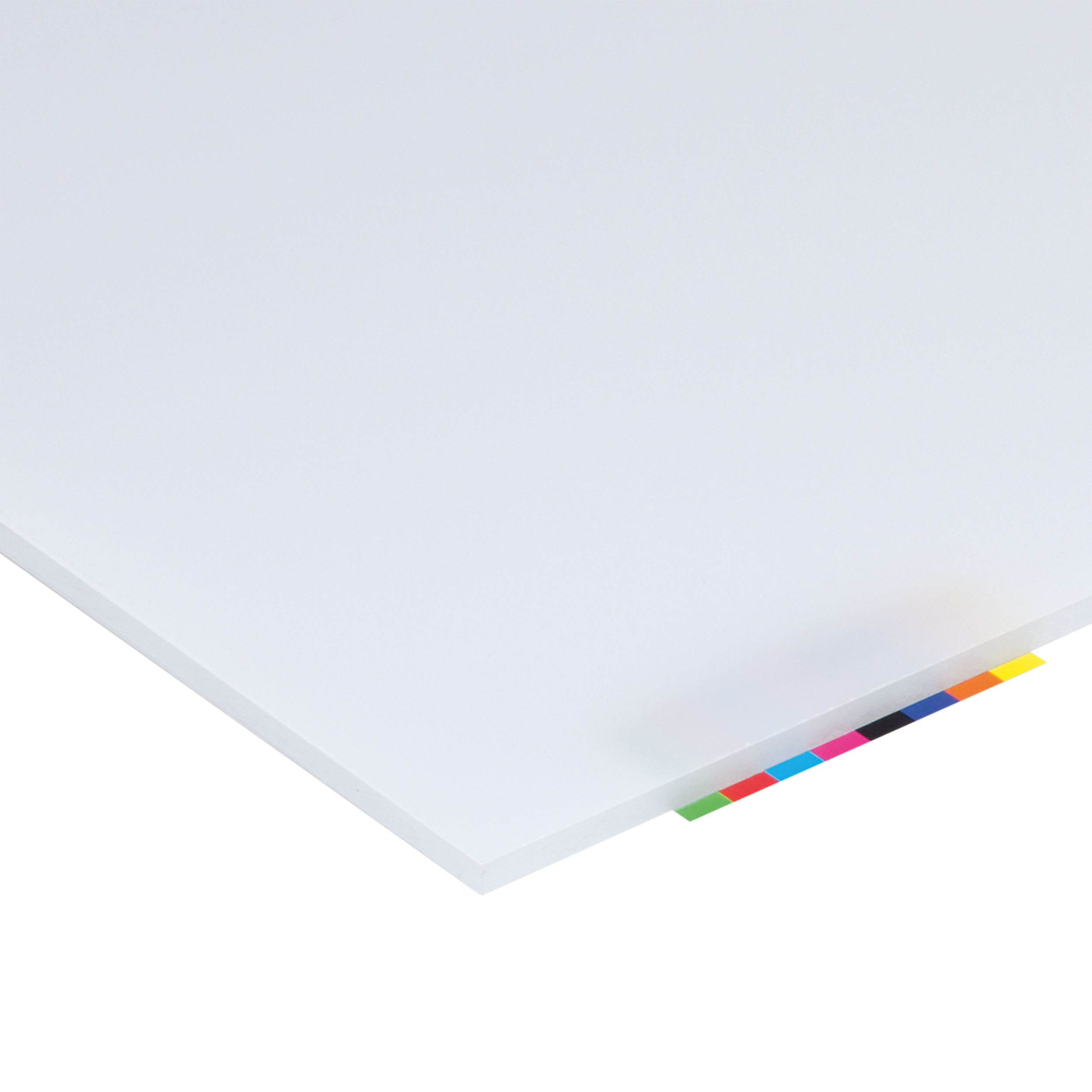 Szkło syntetyczne Gładkie 2 mm Mleczne 50 x 50 cm Robelit