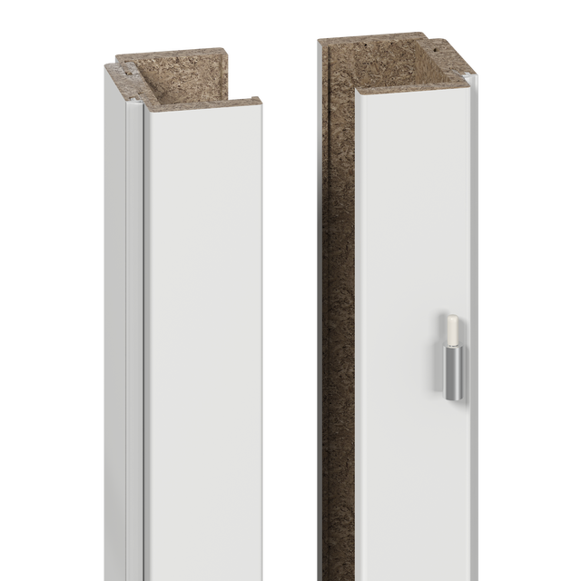 Baza prawa ościeżnicy regulowanej Trim Biała 120 - 140 mm