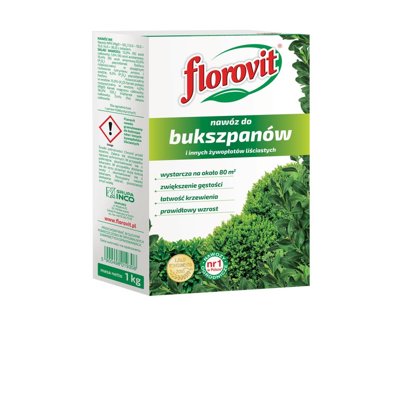 Nawóz do bukszpanów 1kg Florovit