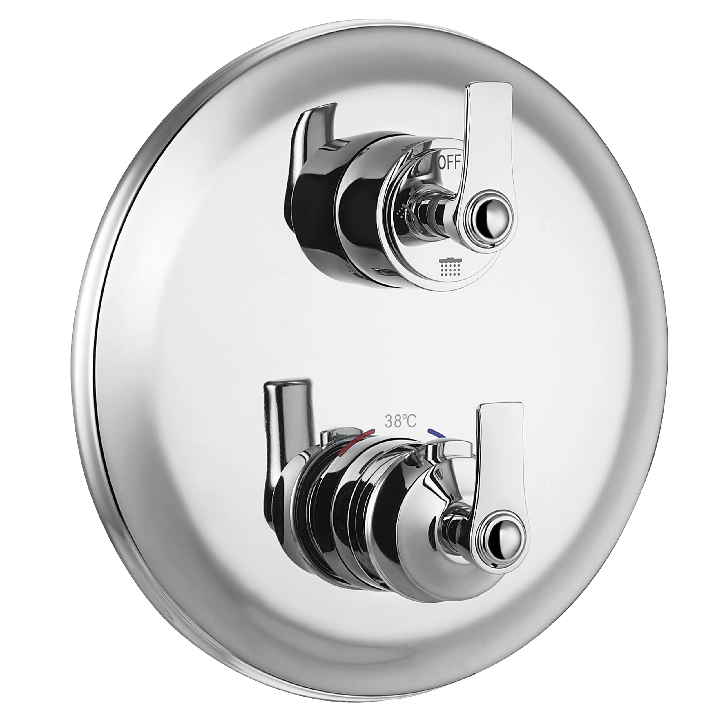 Bateria termostatyczna podtynkowa prysznicowa 3-funkcyjna chrom Armance Omnires