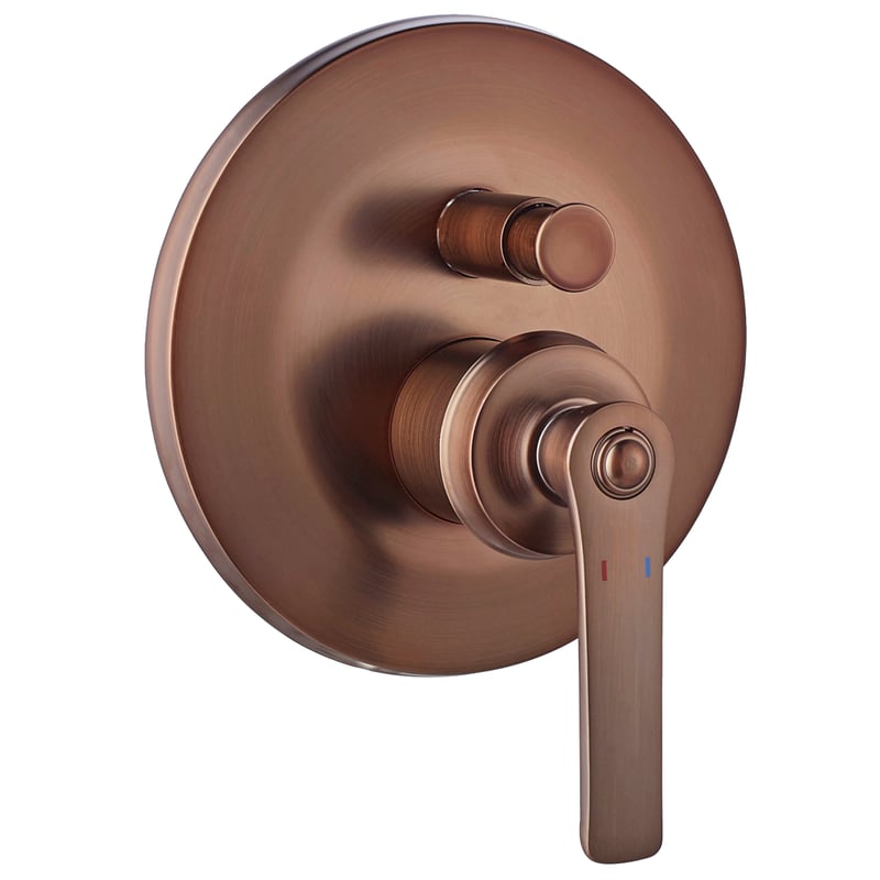 Bateria podtynkowa prysznicowo-wannowa 2-funkcyjna miedziana Armance Omnires